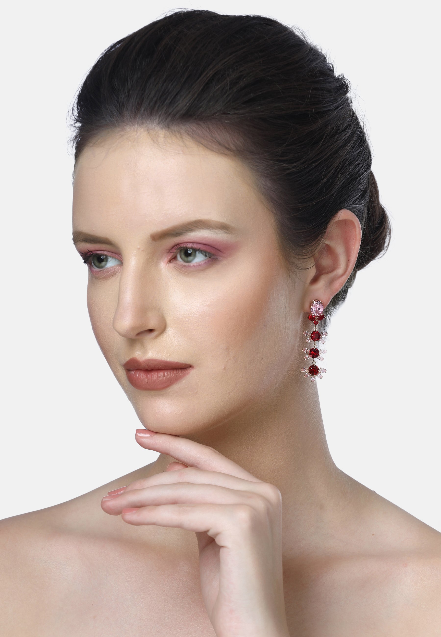 Diva Floral Dangle Earrings