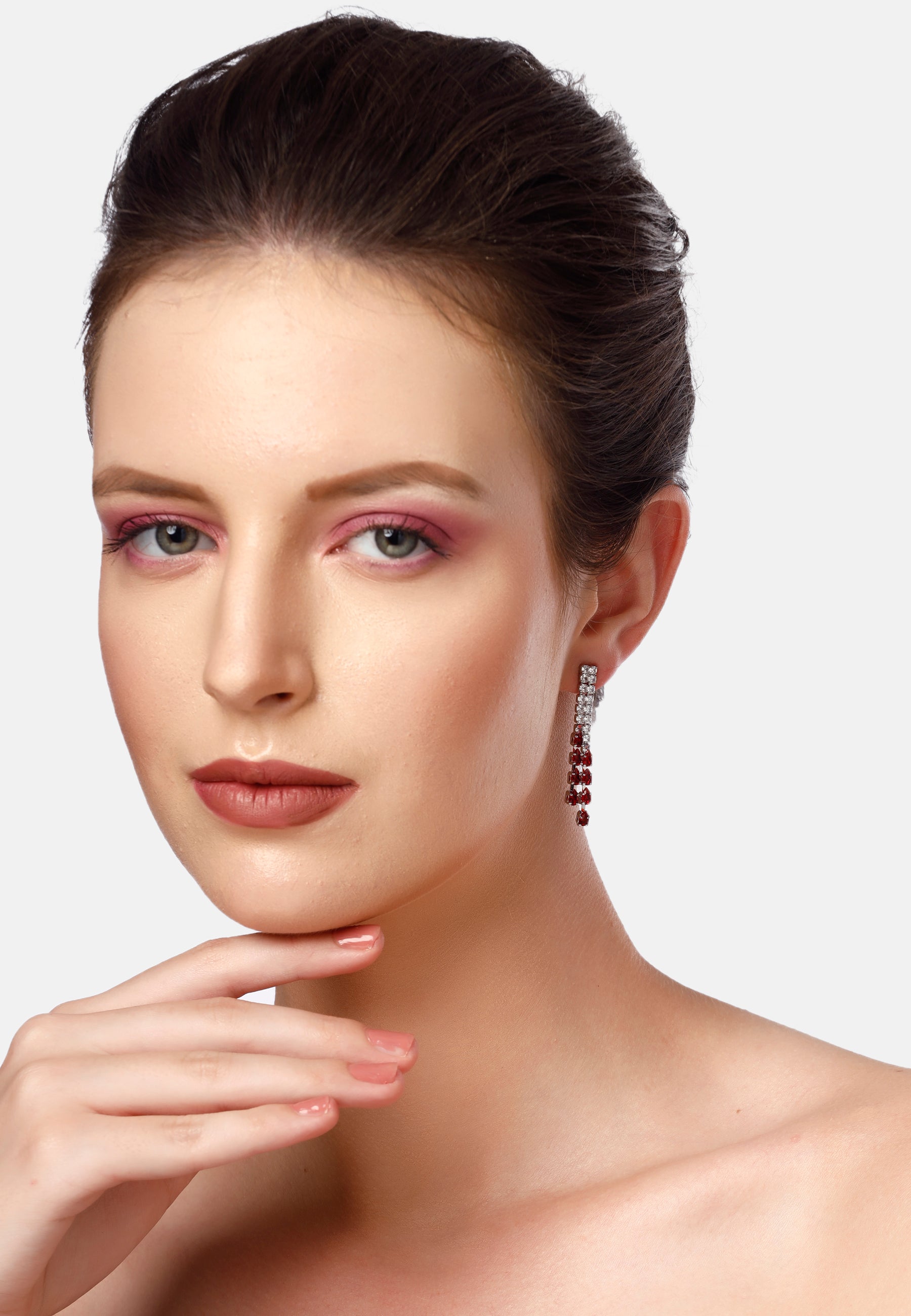 Diva Asymmetrical Dangle Earrings