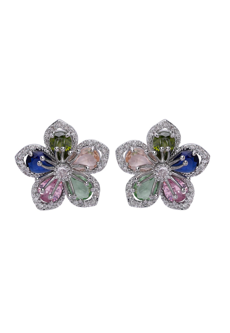 Boucles d'oreilles Diva Flower