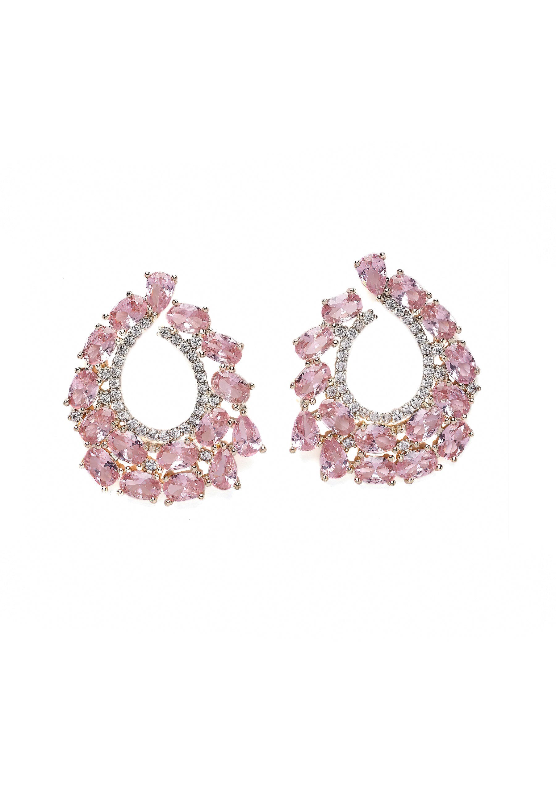 Diva Vintage Studded Hoops