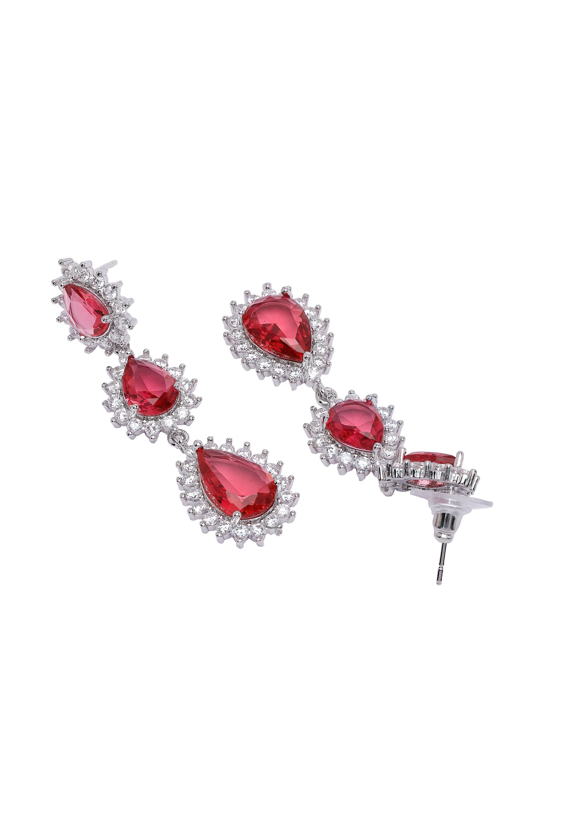 Diva Long Raindrop Earrings