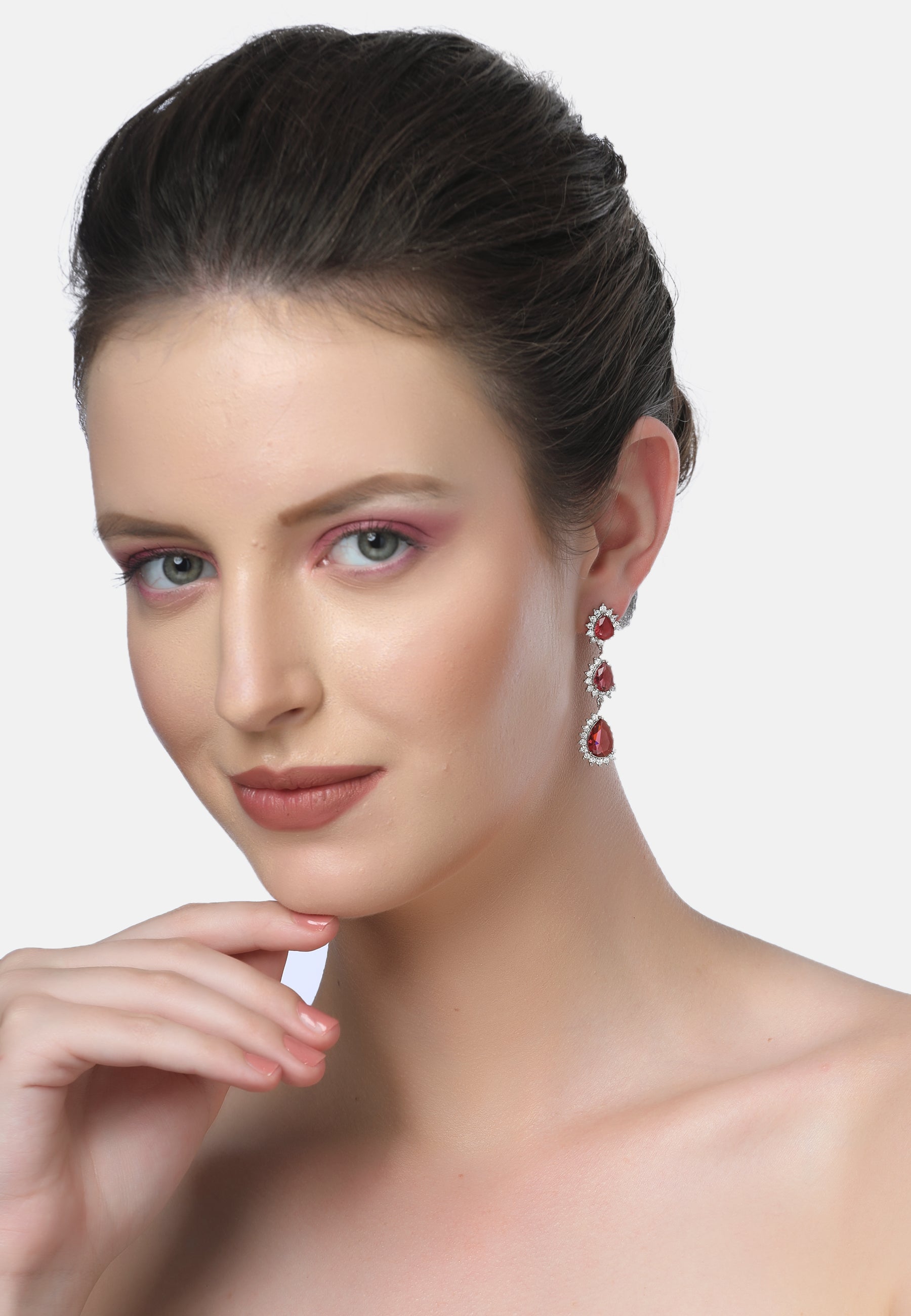Diva Long Raindrop Earrings