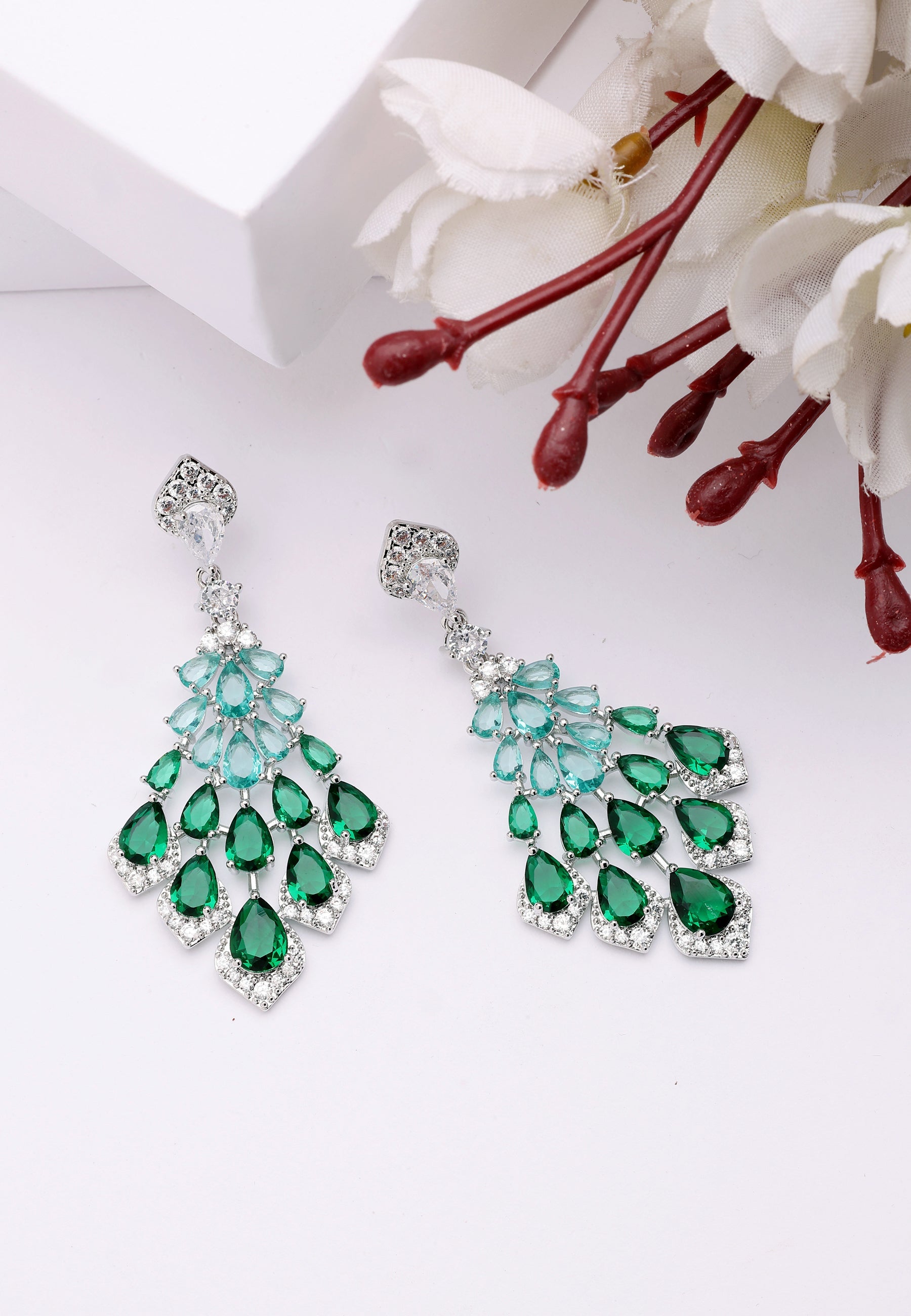 Diva Chandelier Dangle Earrings