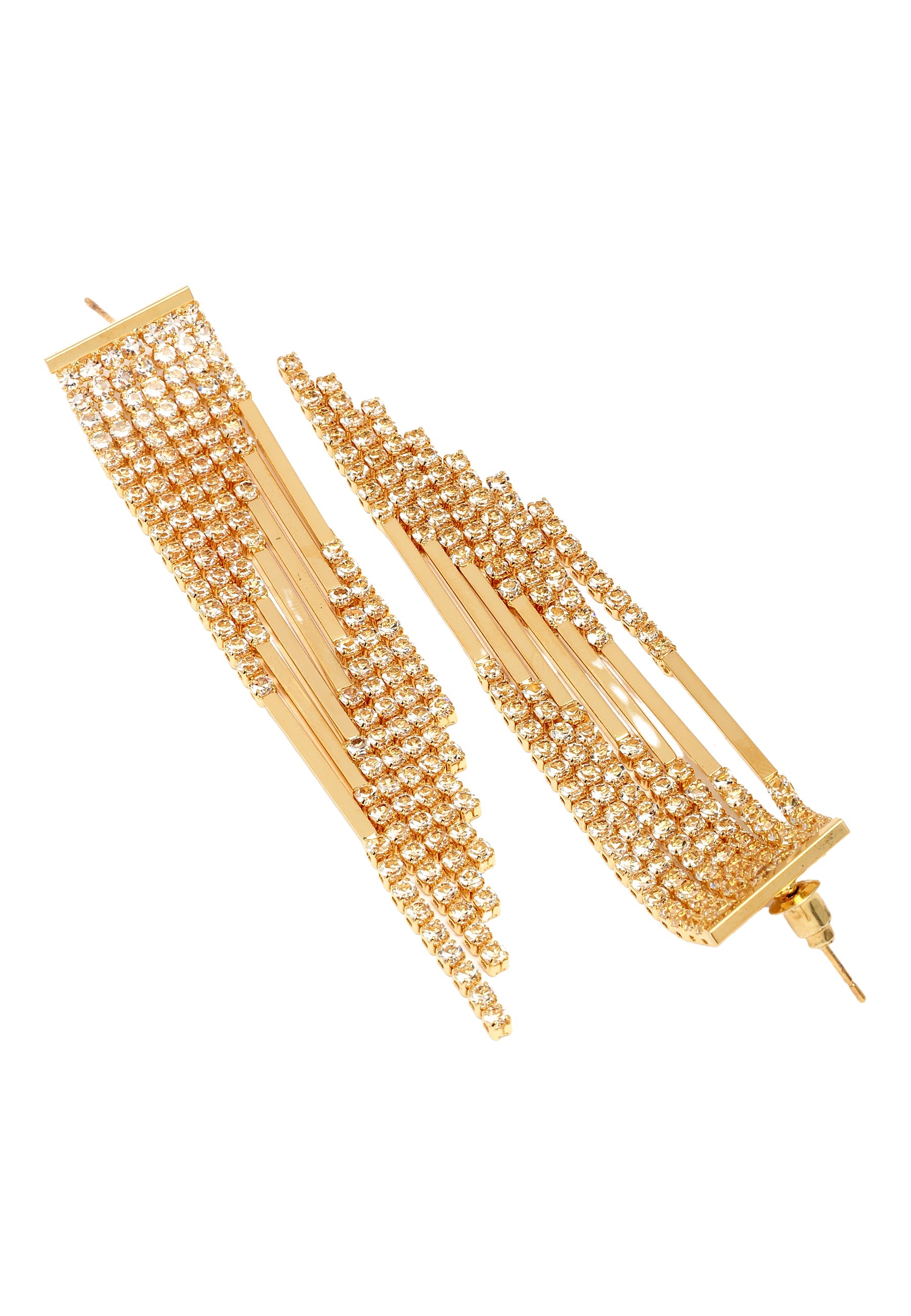Boucles d'oreilles pendantes à franges Diva