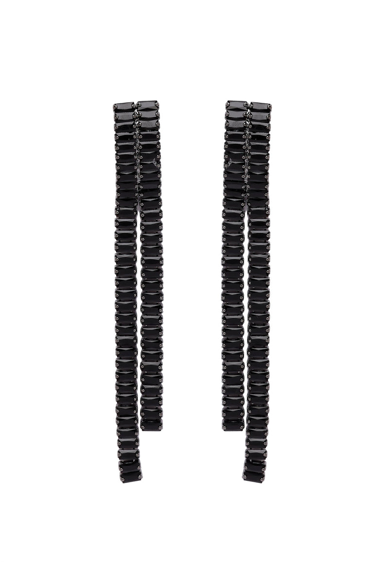 Diva Asymmetrical Dangle Earrings