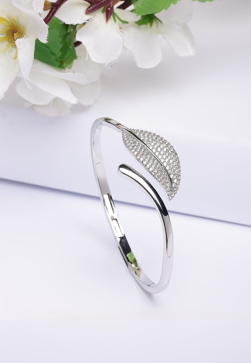 Bracelet manchette Diva Classy Leaf