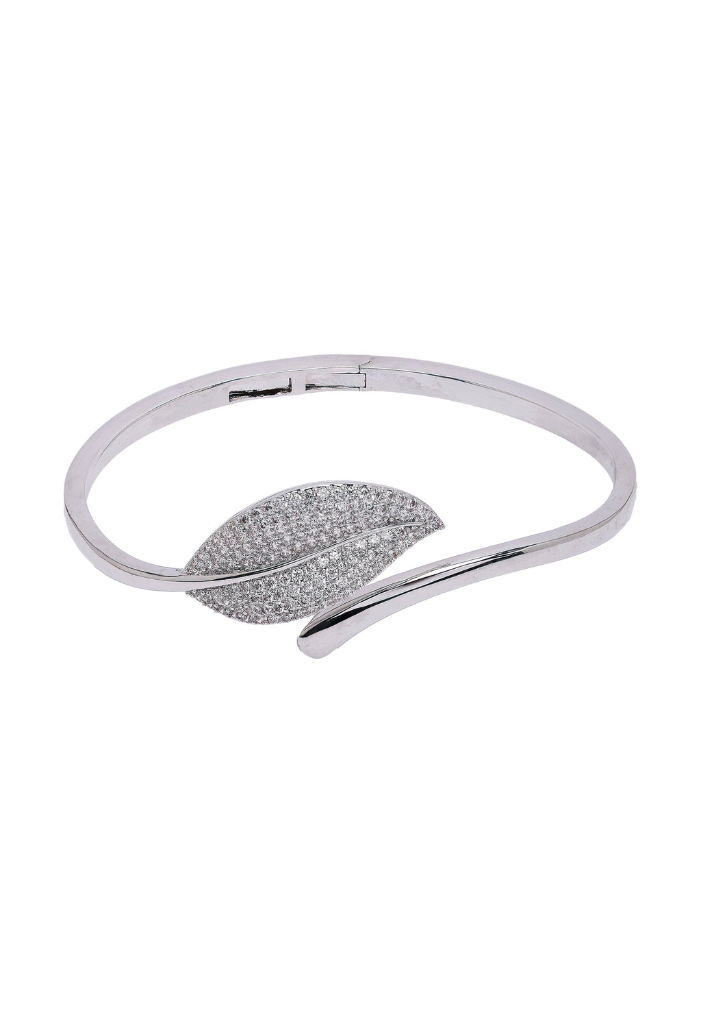 Diva Classy Leaf Cuff Bracelet