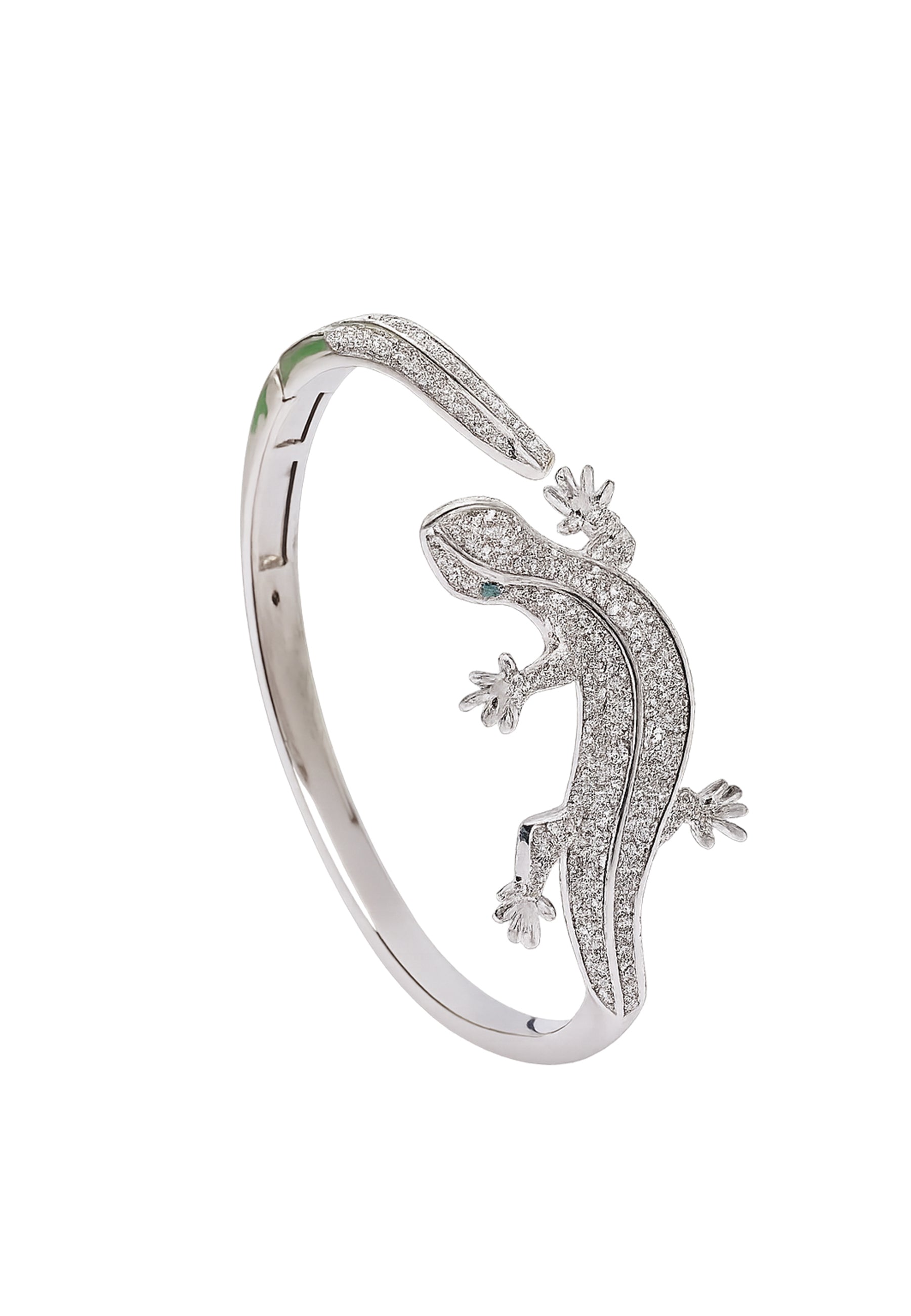 Bracelet manchette Diva Lizard