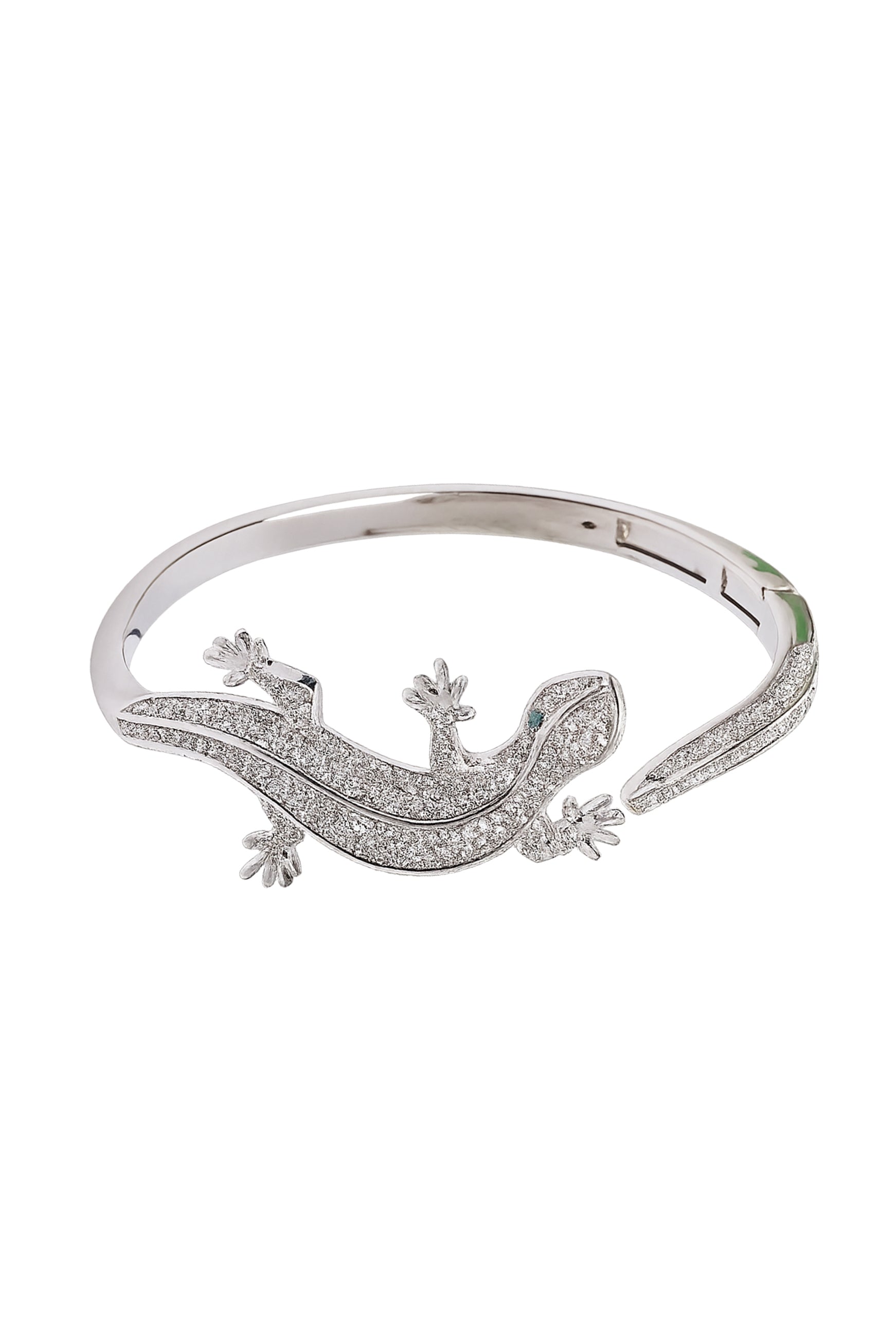 Bracelet manchette Diva Lizard