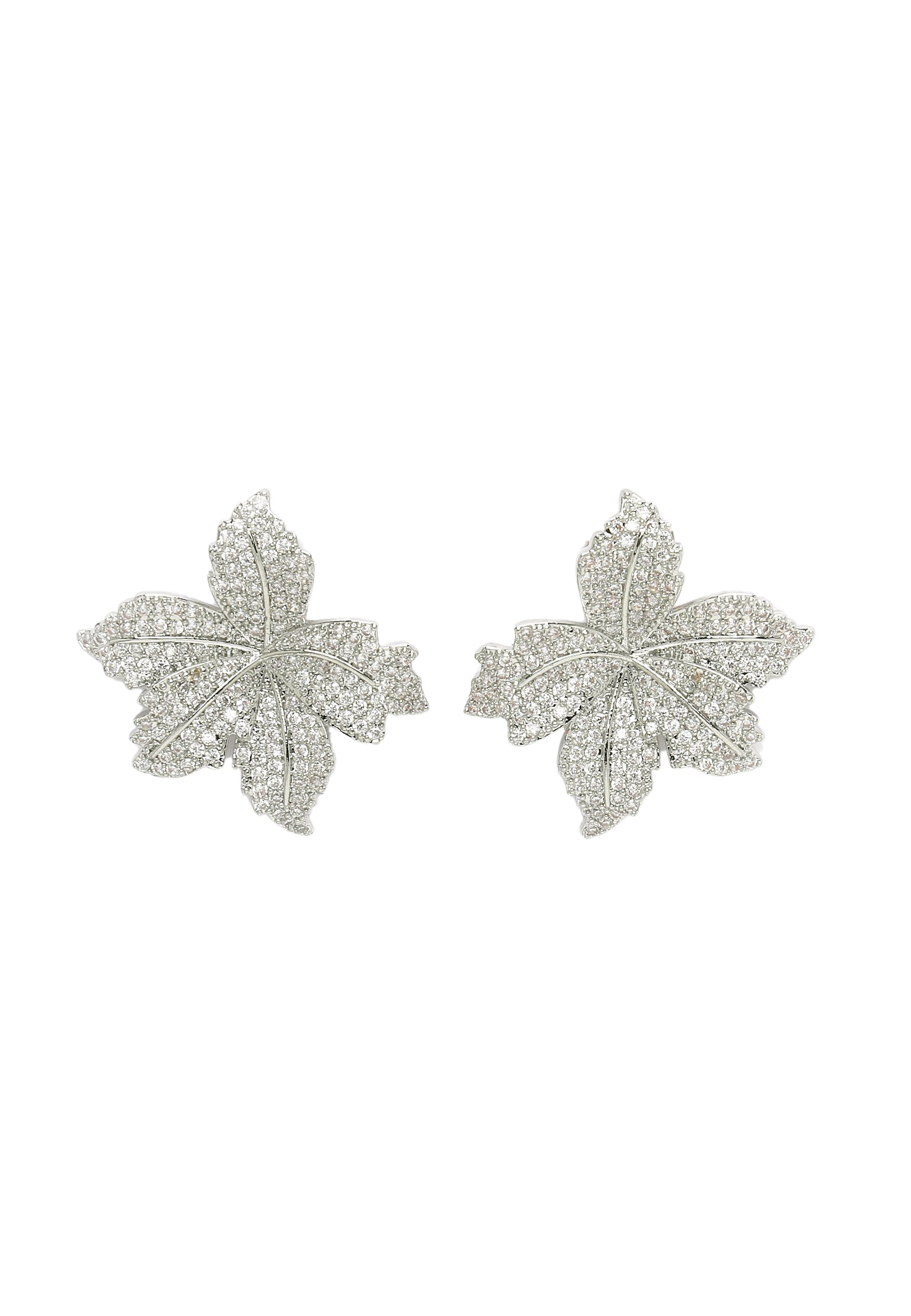 Palm Leaves Studs