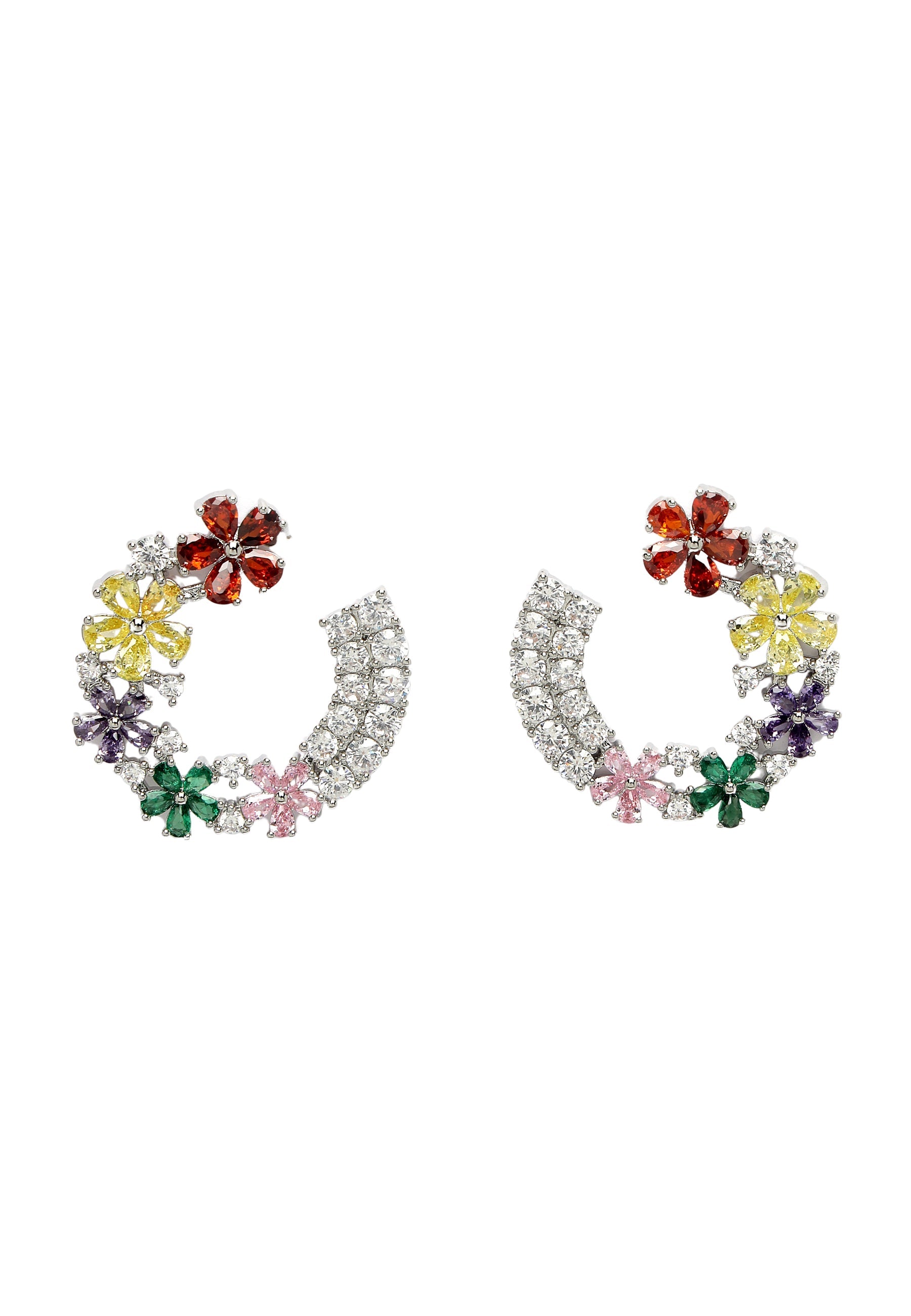 Dainty Floral Hoops