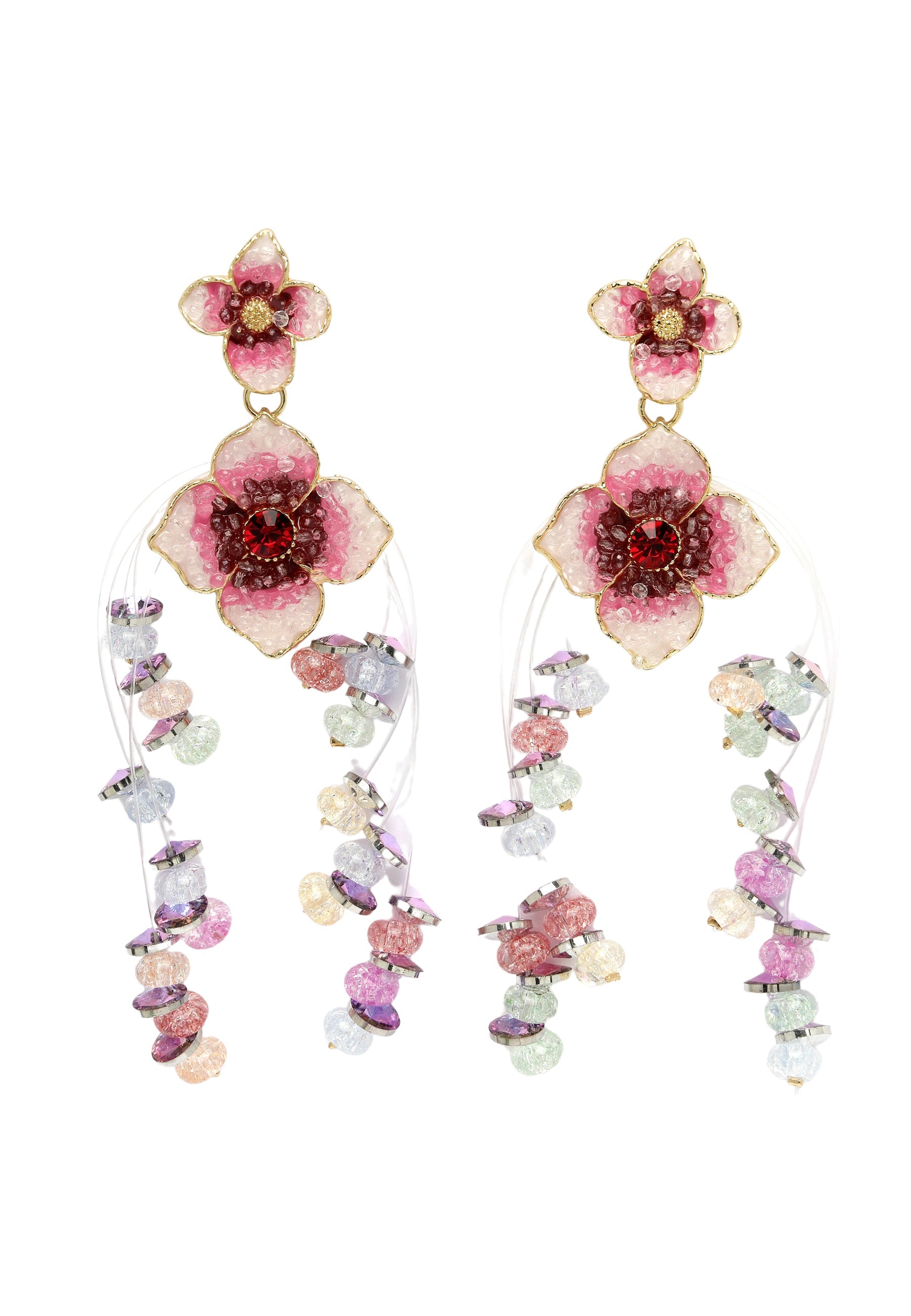 Double Boho Floral Hanging