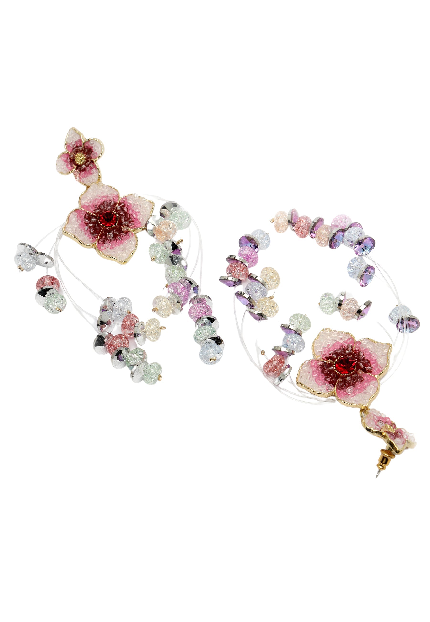 Double Boho Floral Hanging