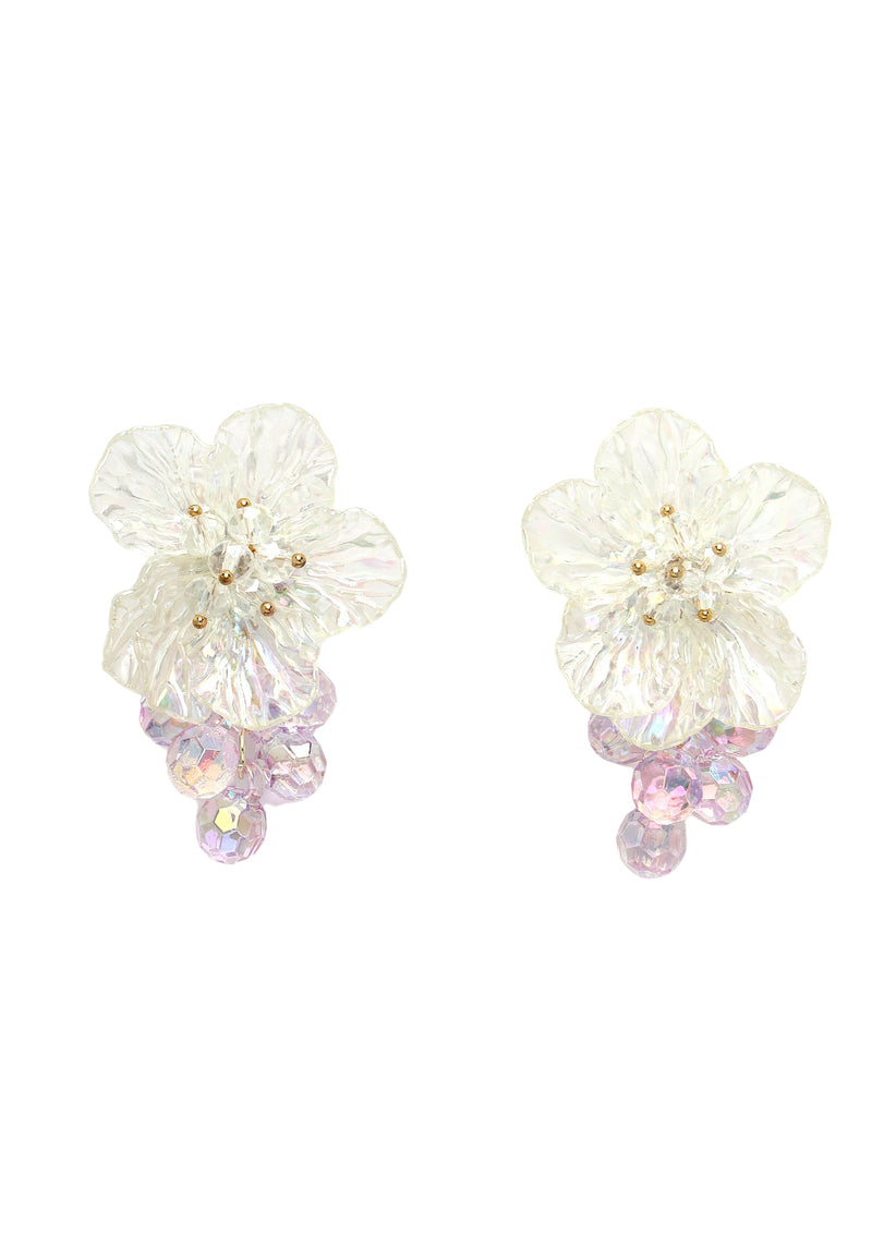 Ethereal Bloom Drop Earrings