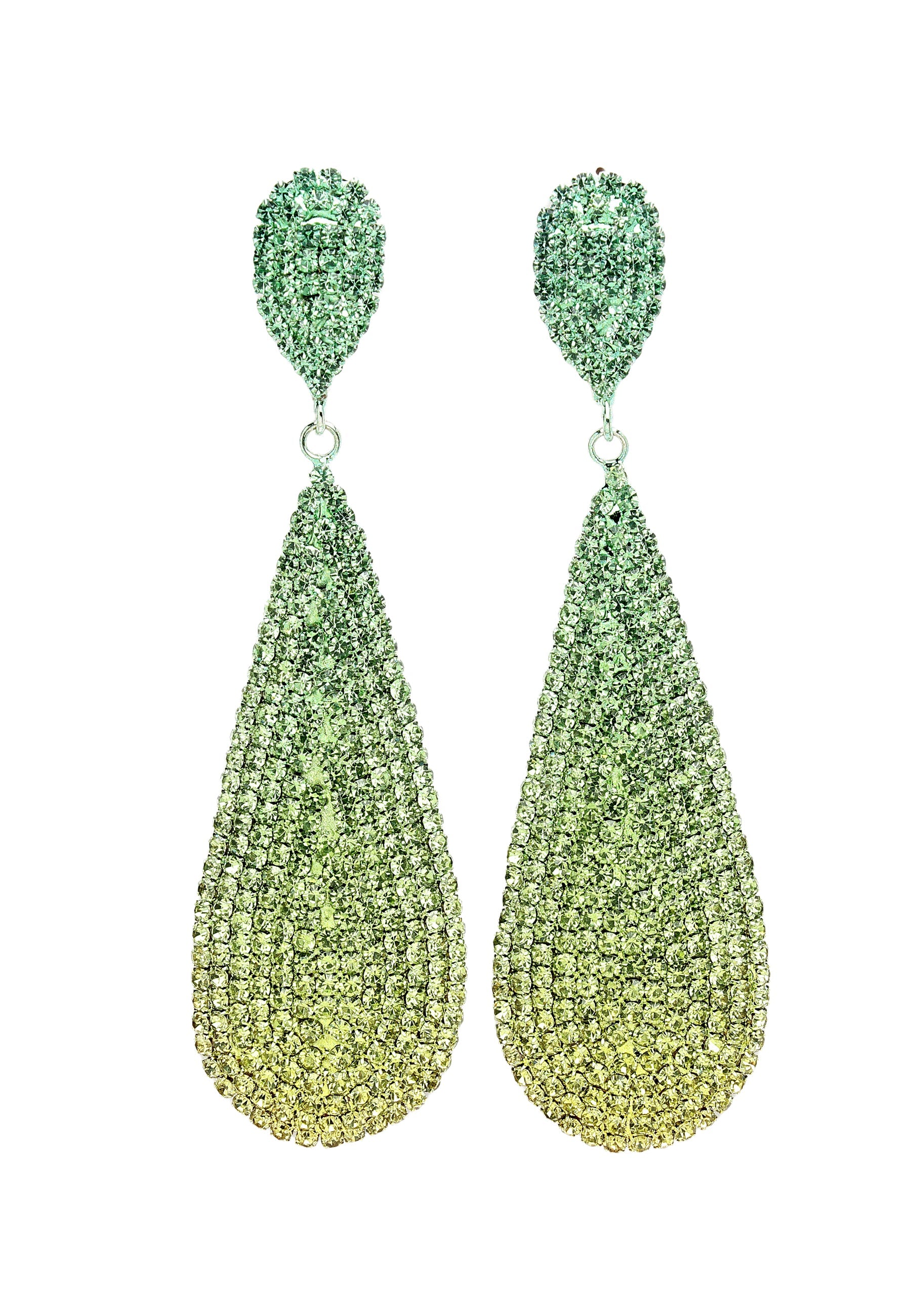 Boucles d'oreilles goutte de pluie