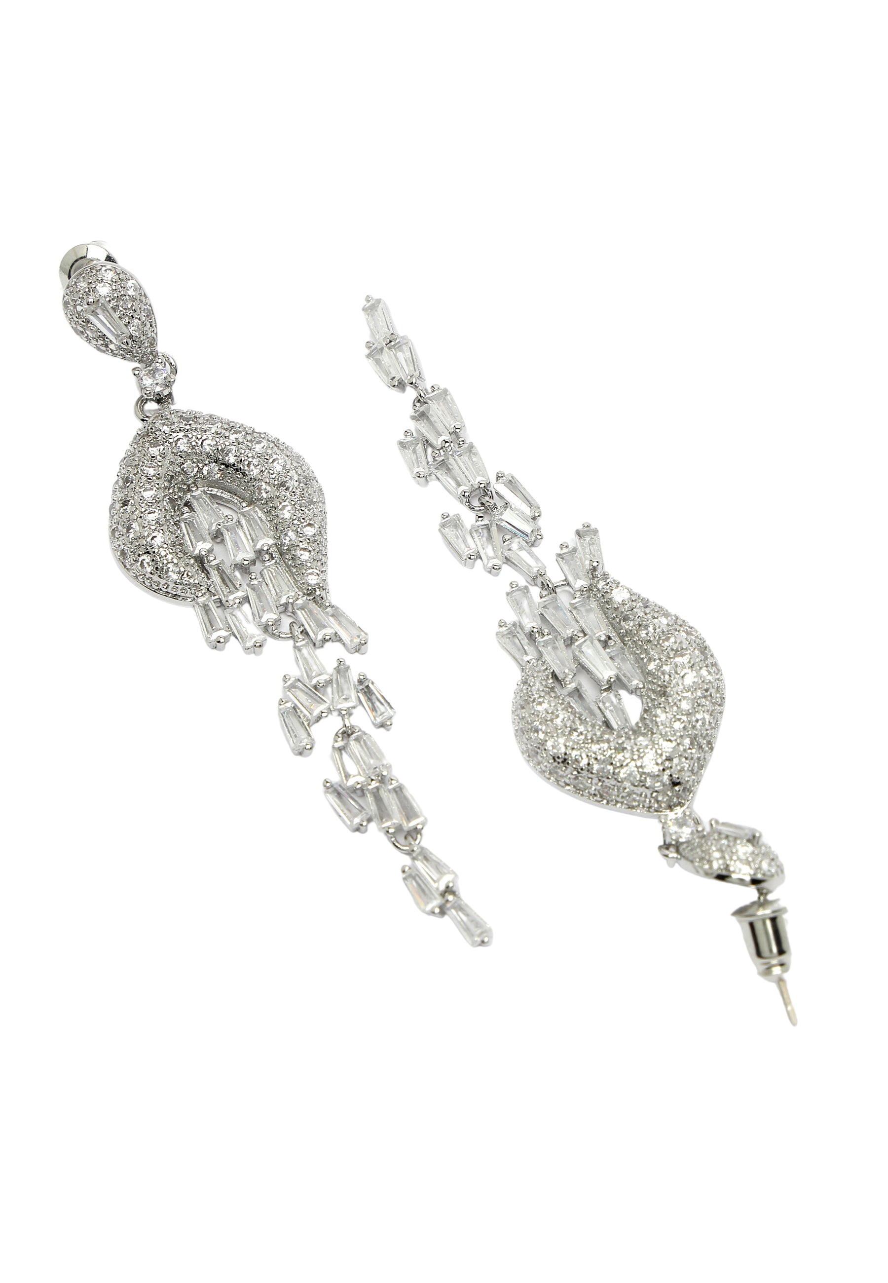 Cubic Zirconia Drop Earrings