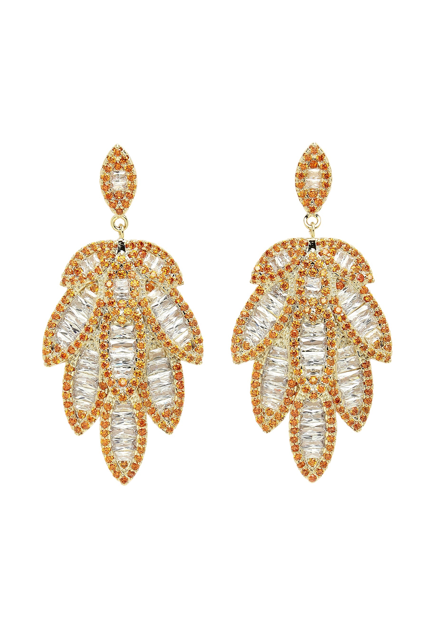 Willow Leaf Dangle Earrings