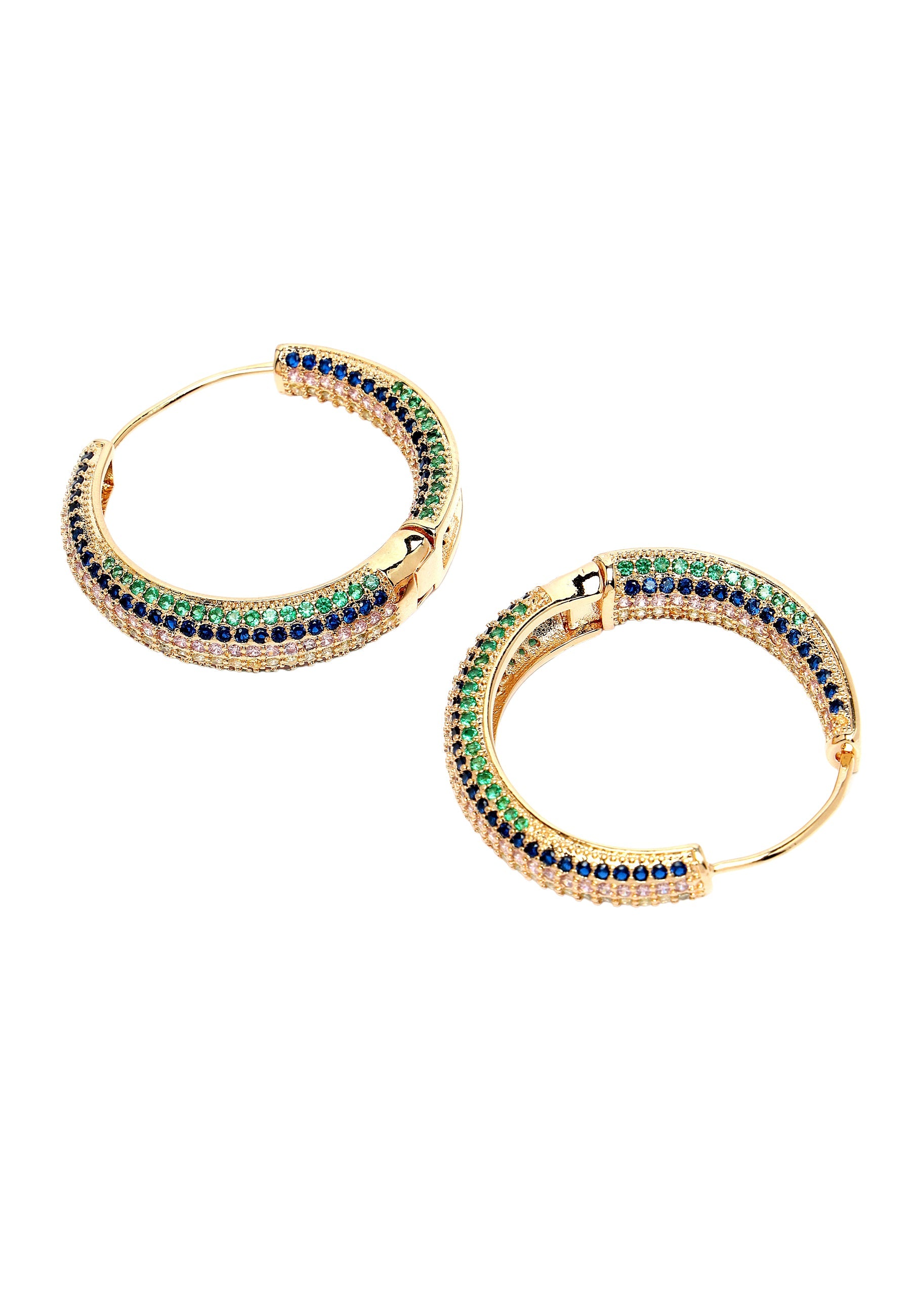 Cubic Zirconia Chic Hoops