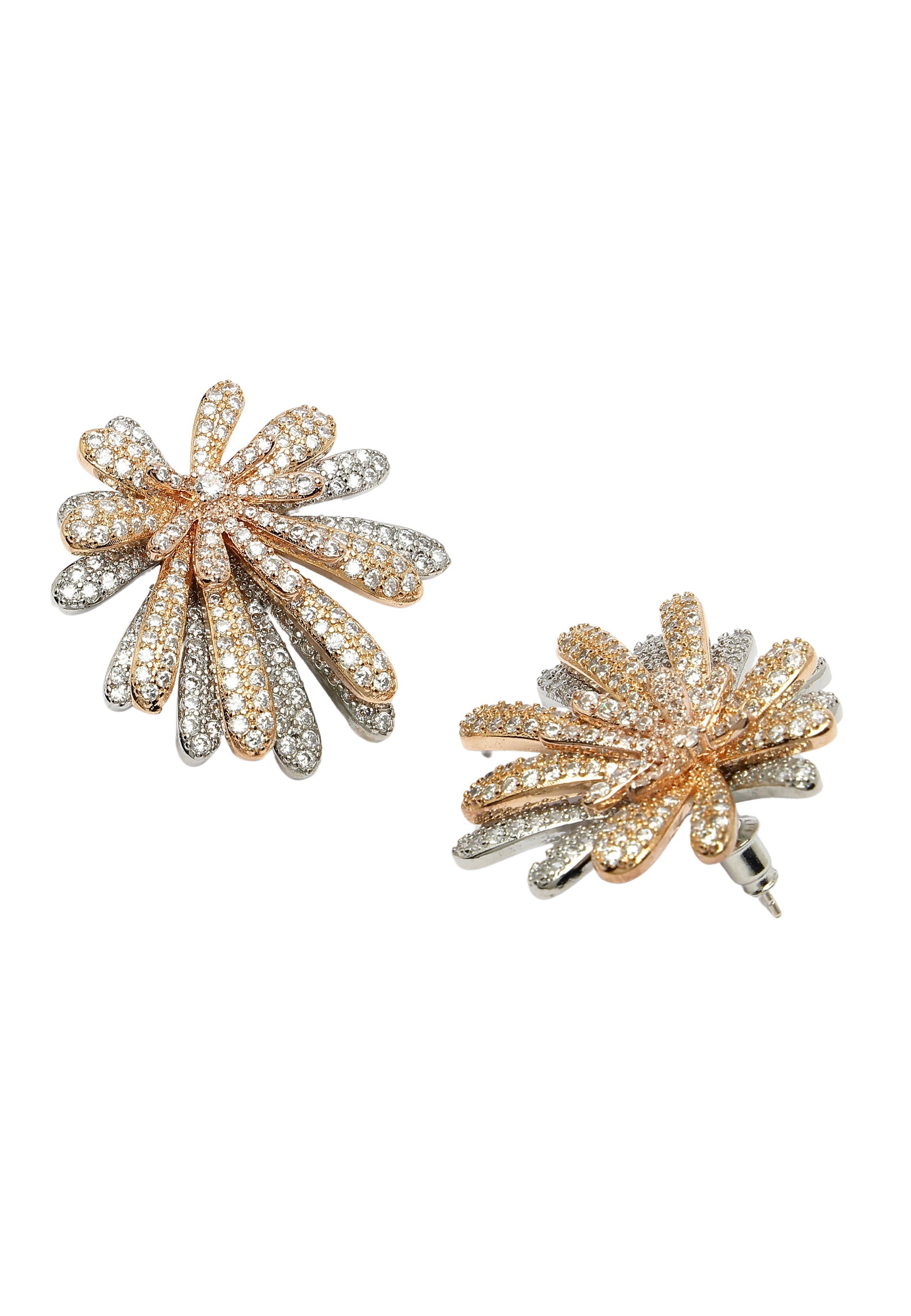 Daisy Zirconia Studs