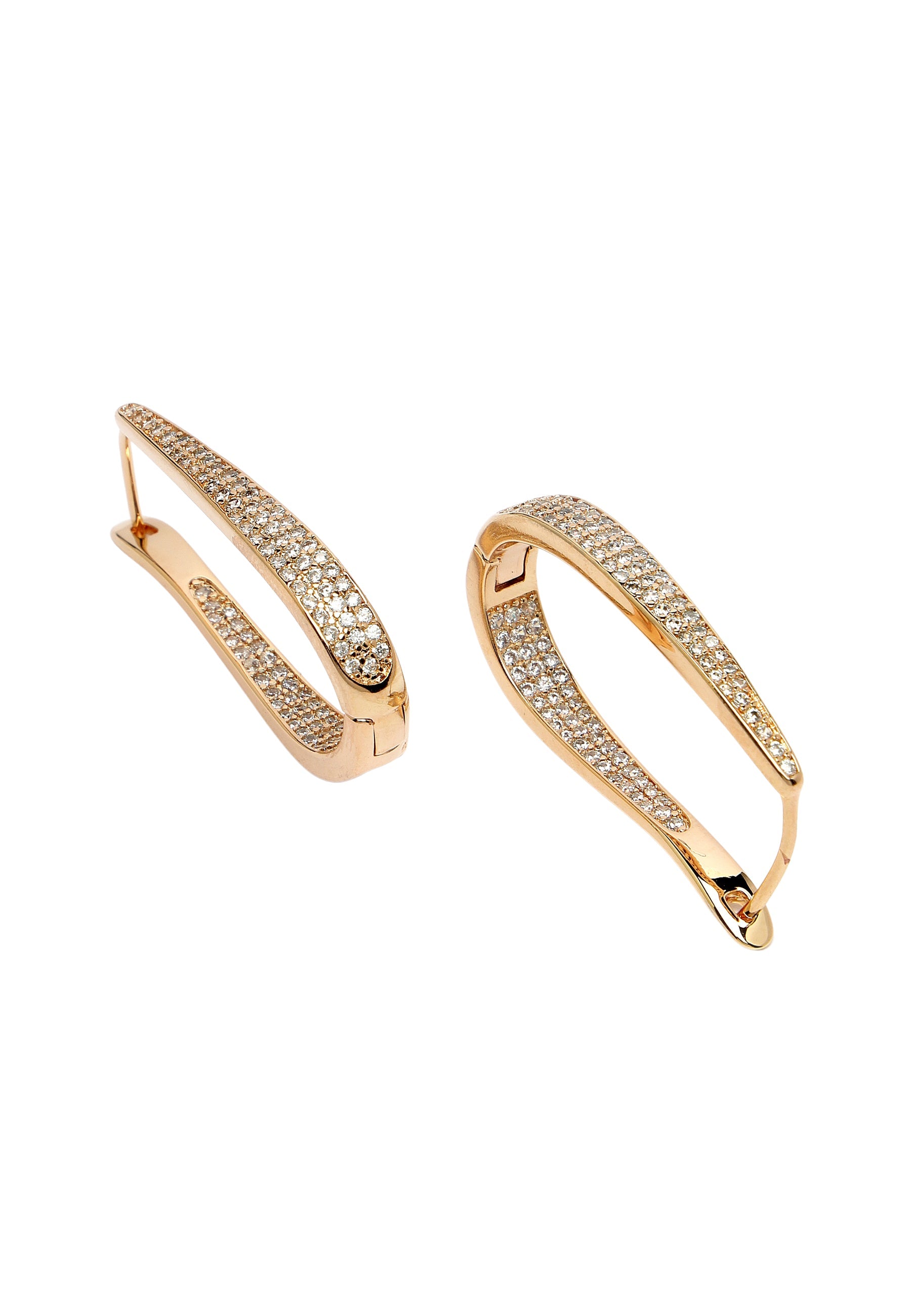 U-Shaped Zirconia Hoops