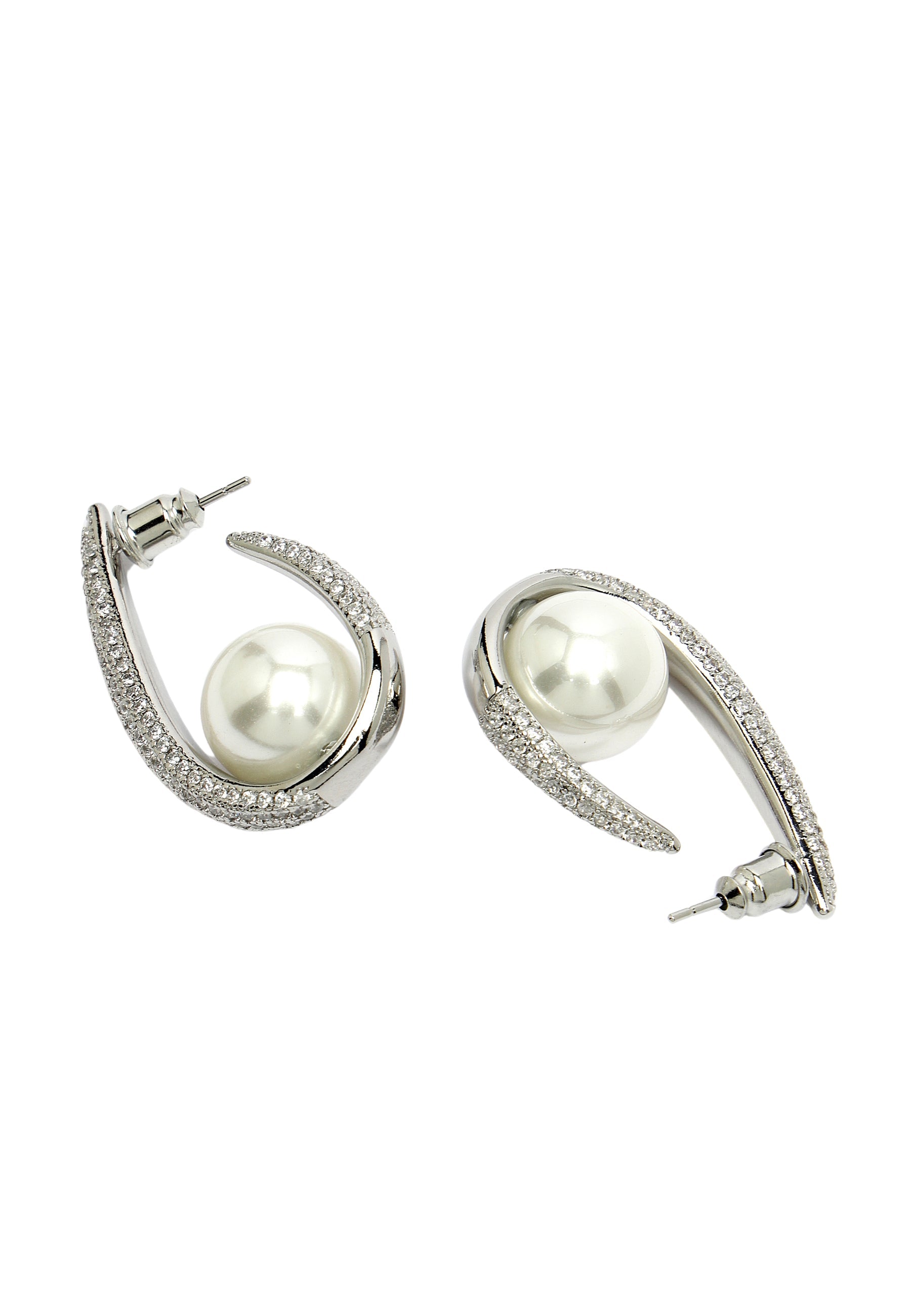Boucles d'oreilles iconiques Sling Pearl