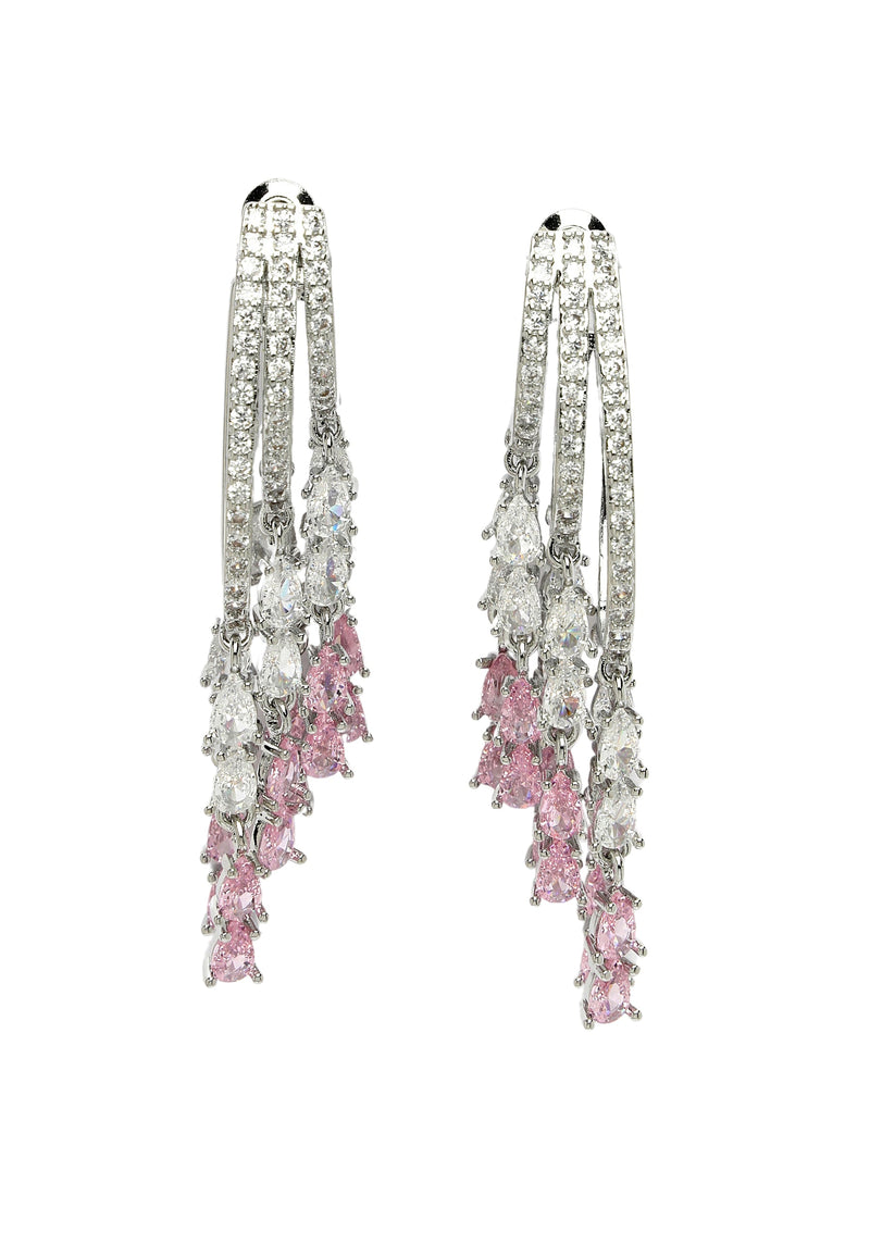 Zirconia Dangle Earrings