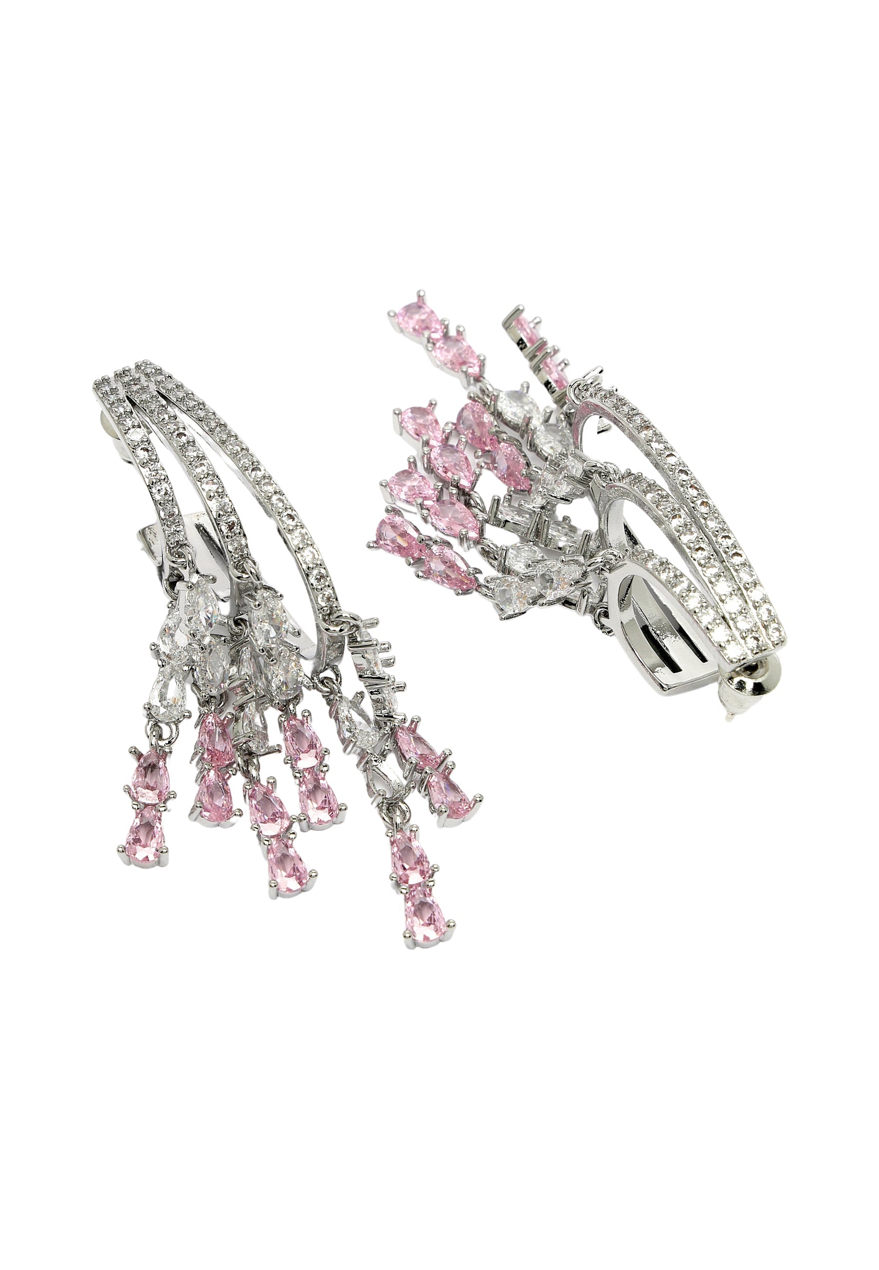 Zirconia Dangle Earrings