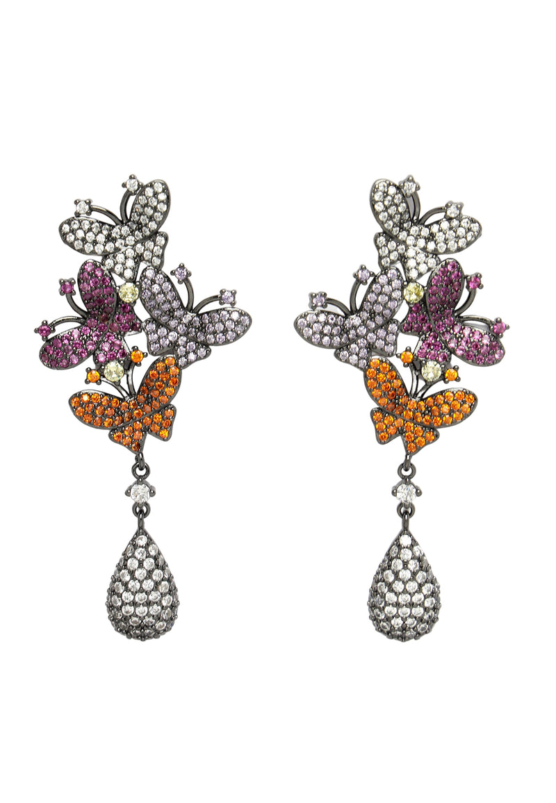 Butterfly Drop Earrings