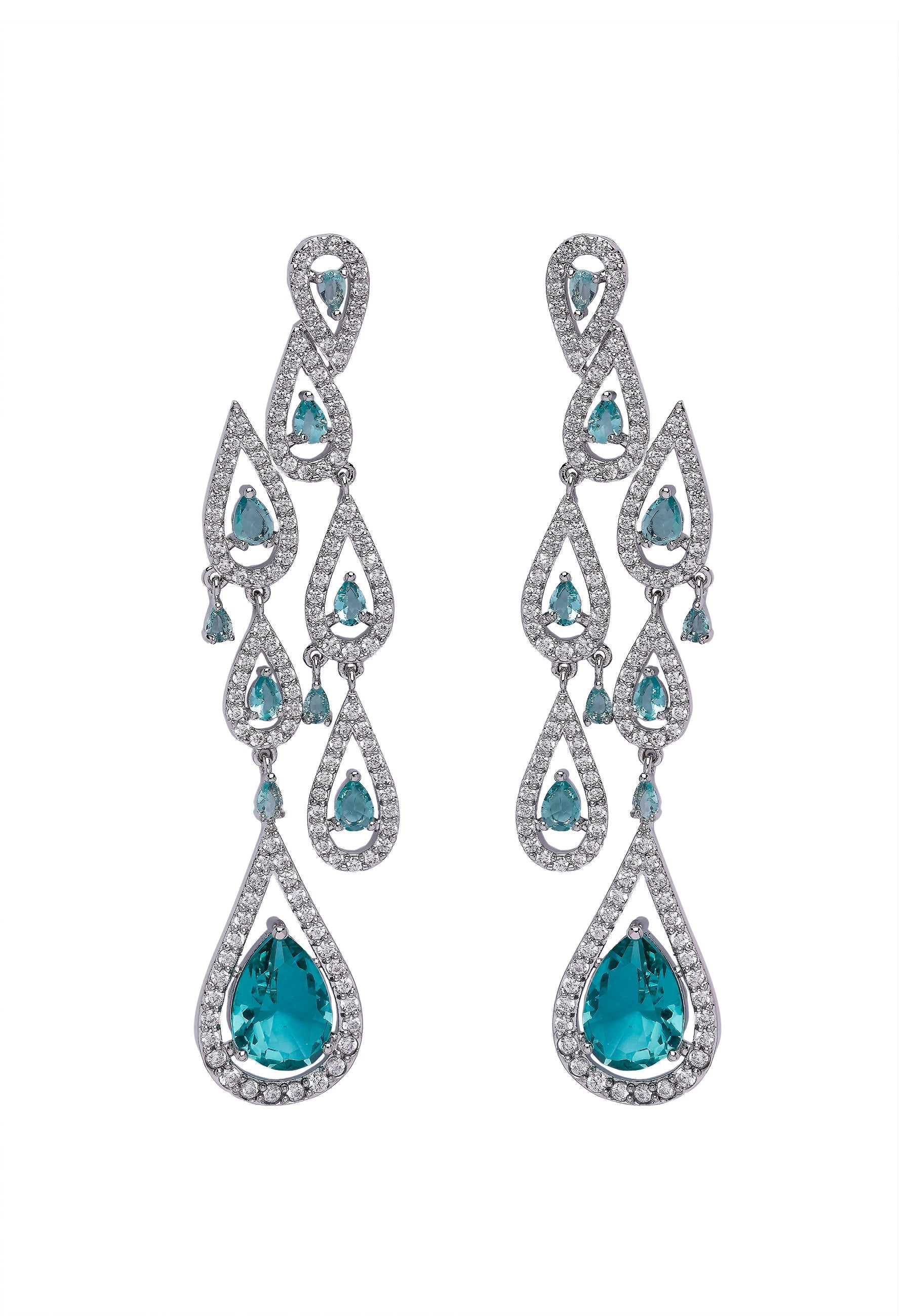 Diva Raindrop Dangle Earrings