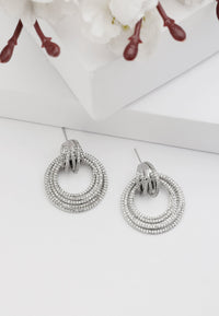 Diva Triple Layered Hoop Earrings