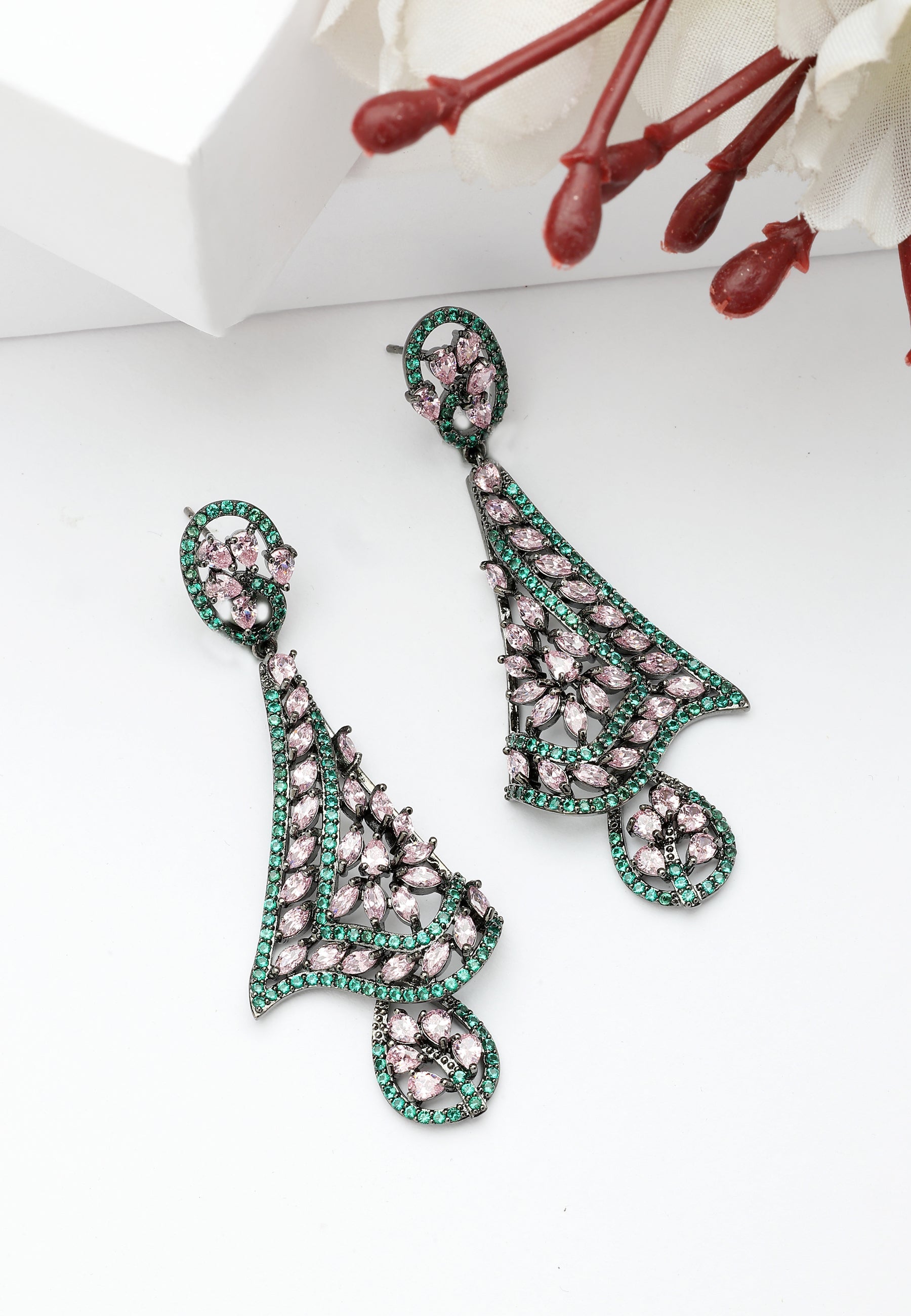 Diva Vintage Drop Earrings