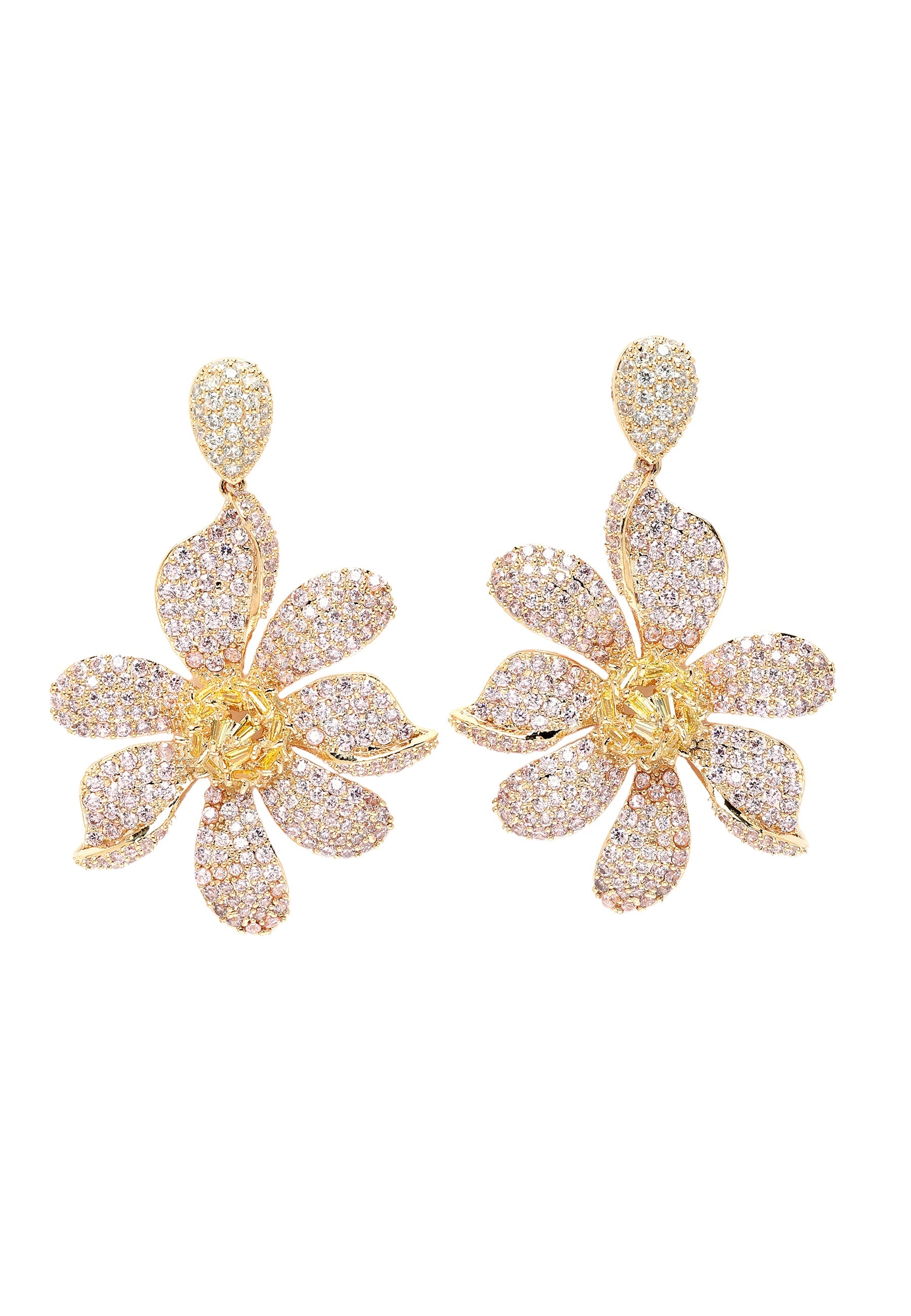 Diva Floral Drop Earrings