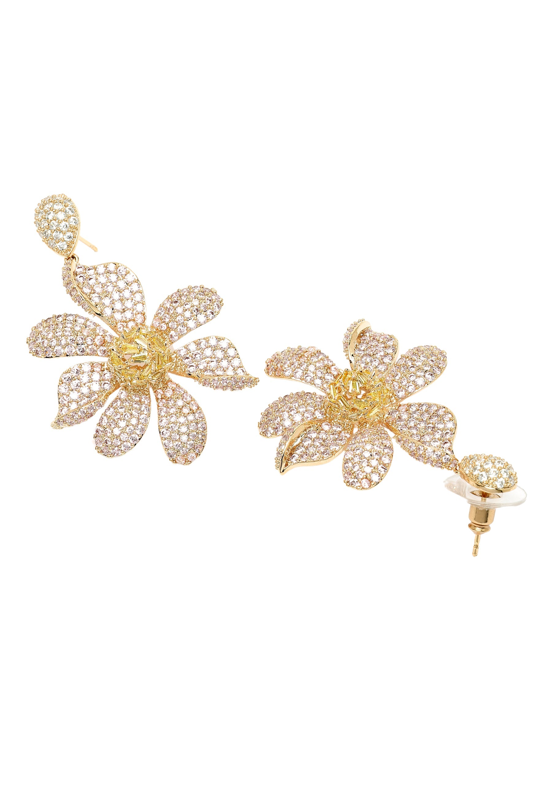 Diva Floral Drop Earrings