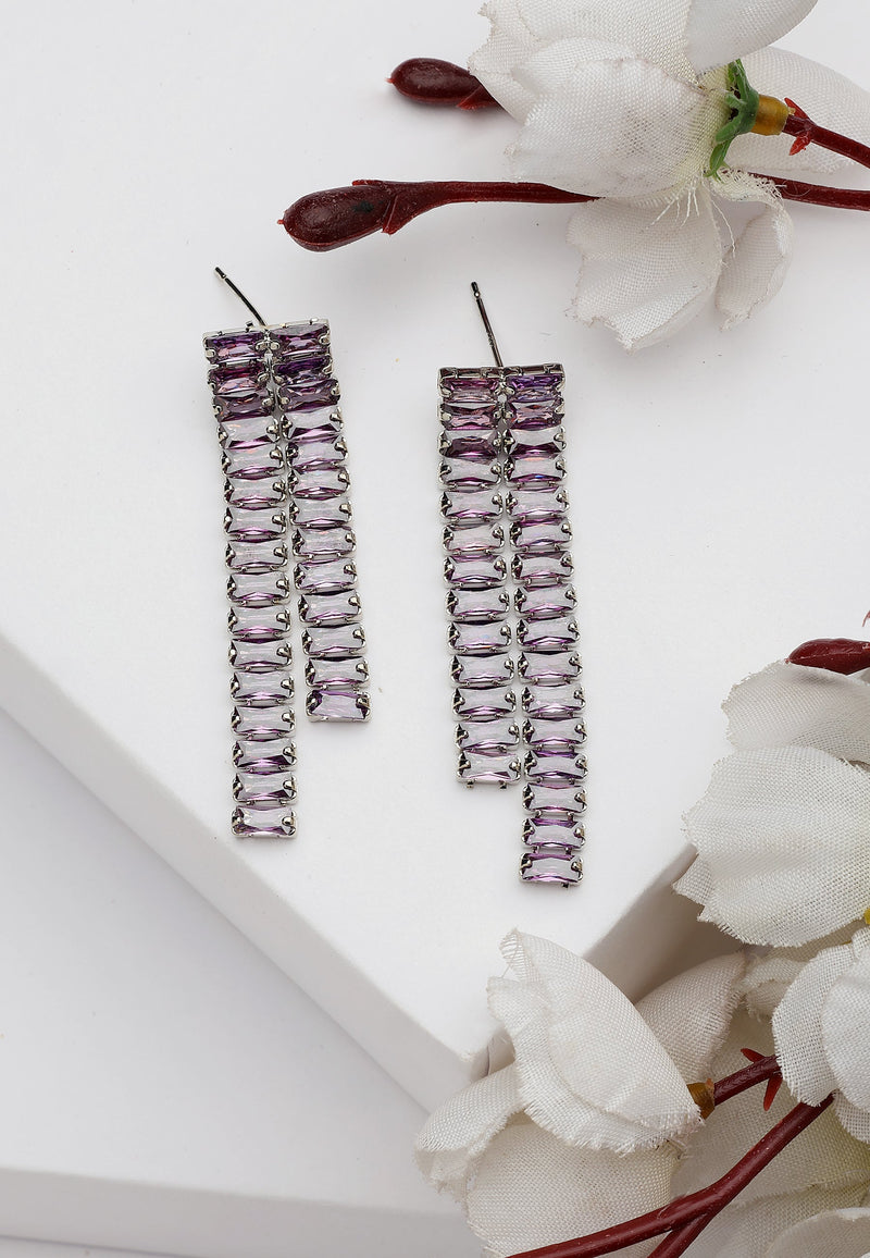 Diva Asymmetric Dangler Earrings
