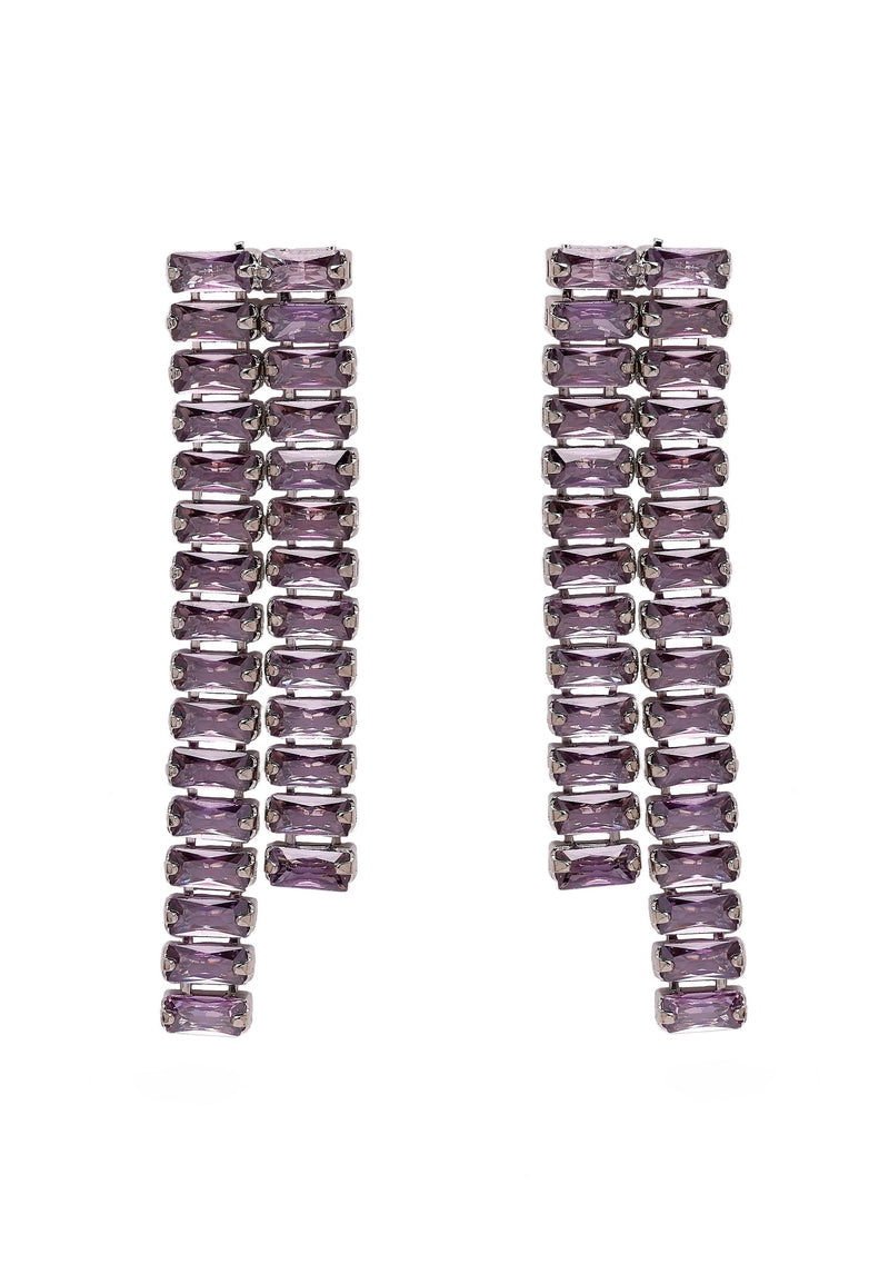 Diva Asymmetric Dangler Earrings