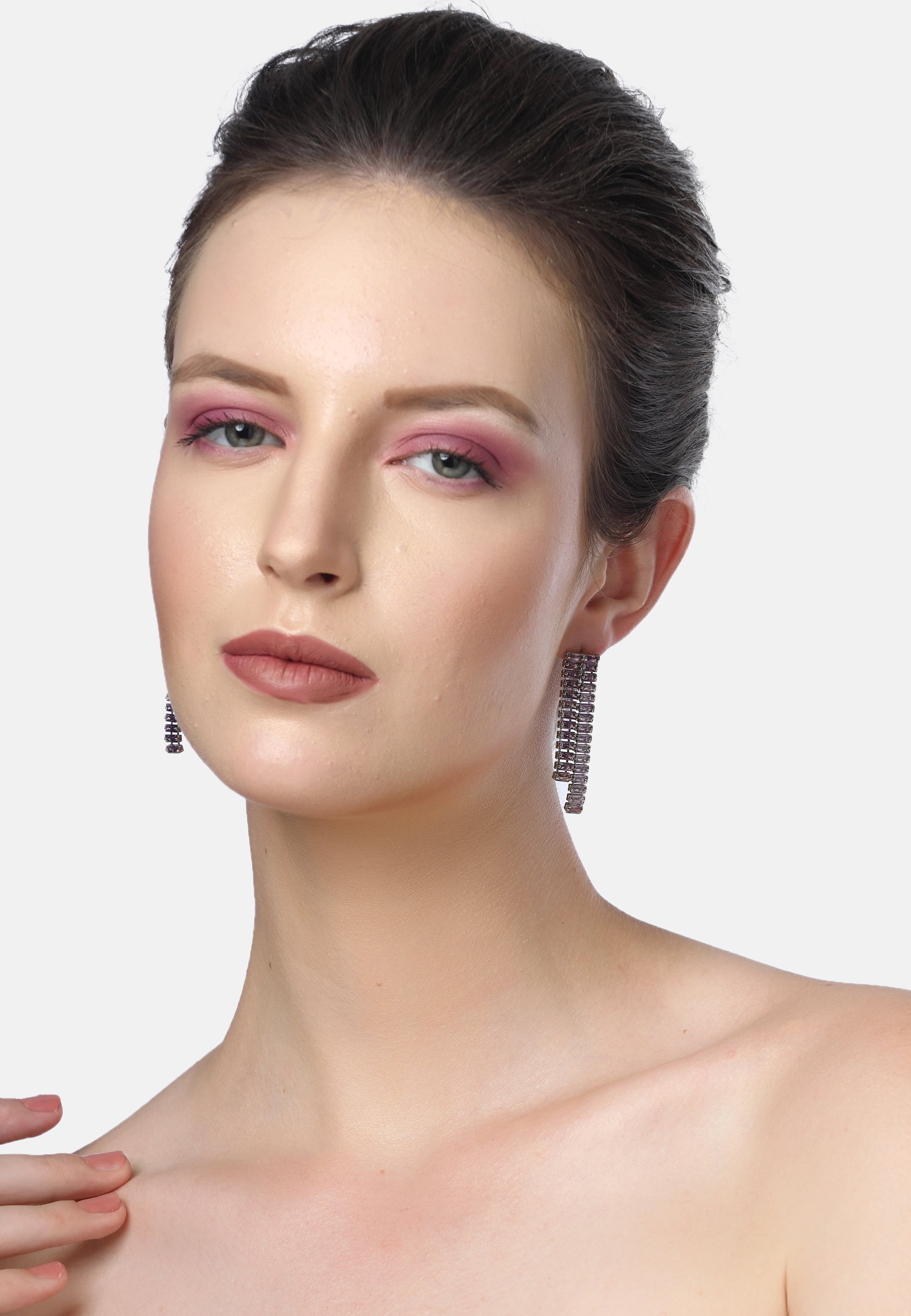 Diva Asymmetric Dangler Earrings