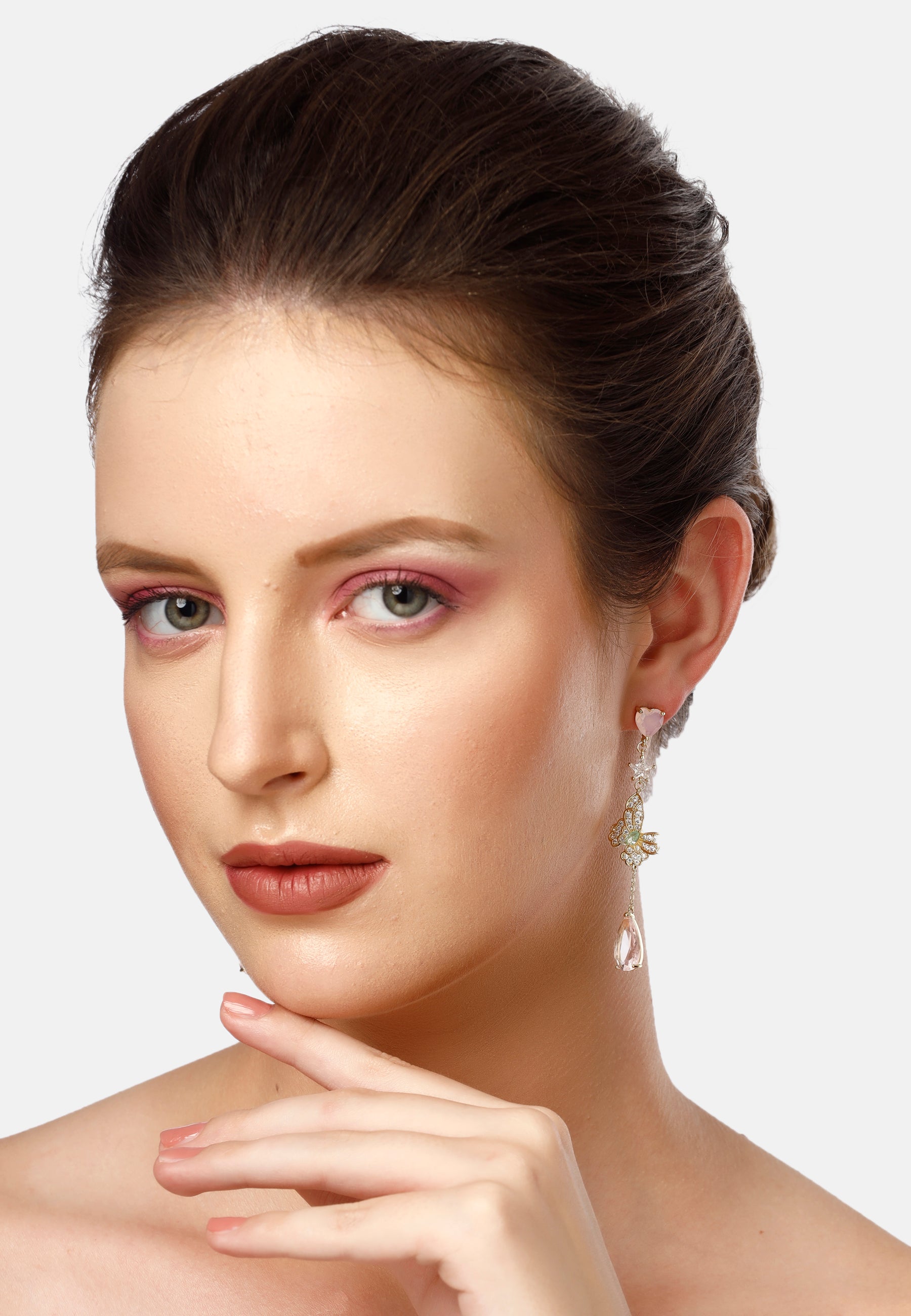 Diva Butterfly Drop Earrings