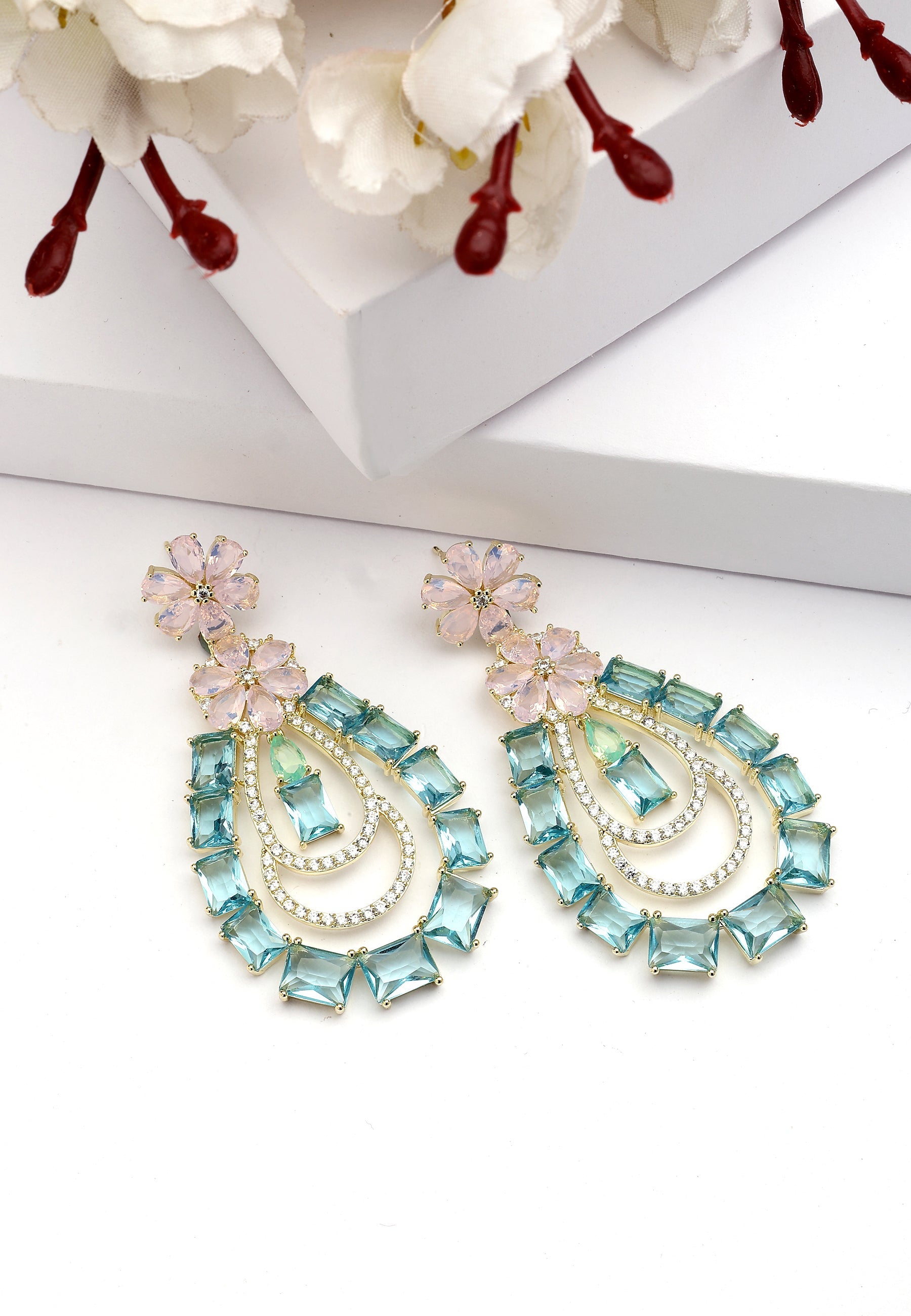 Diva Luxury Pendant Earrings