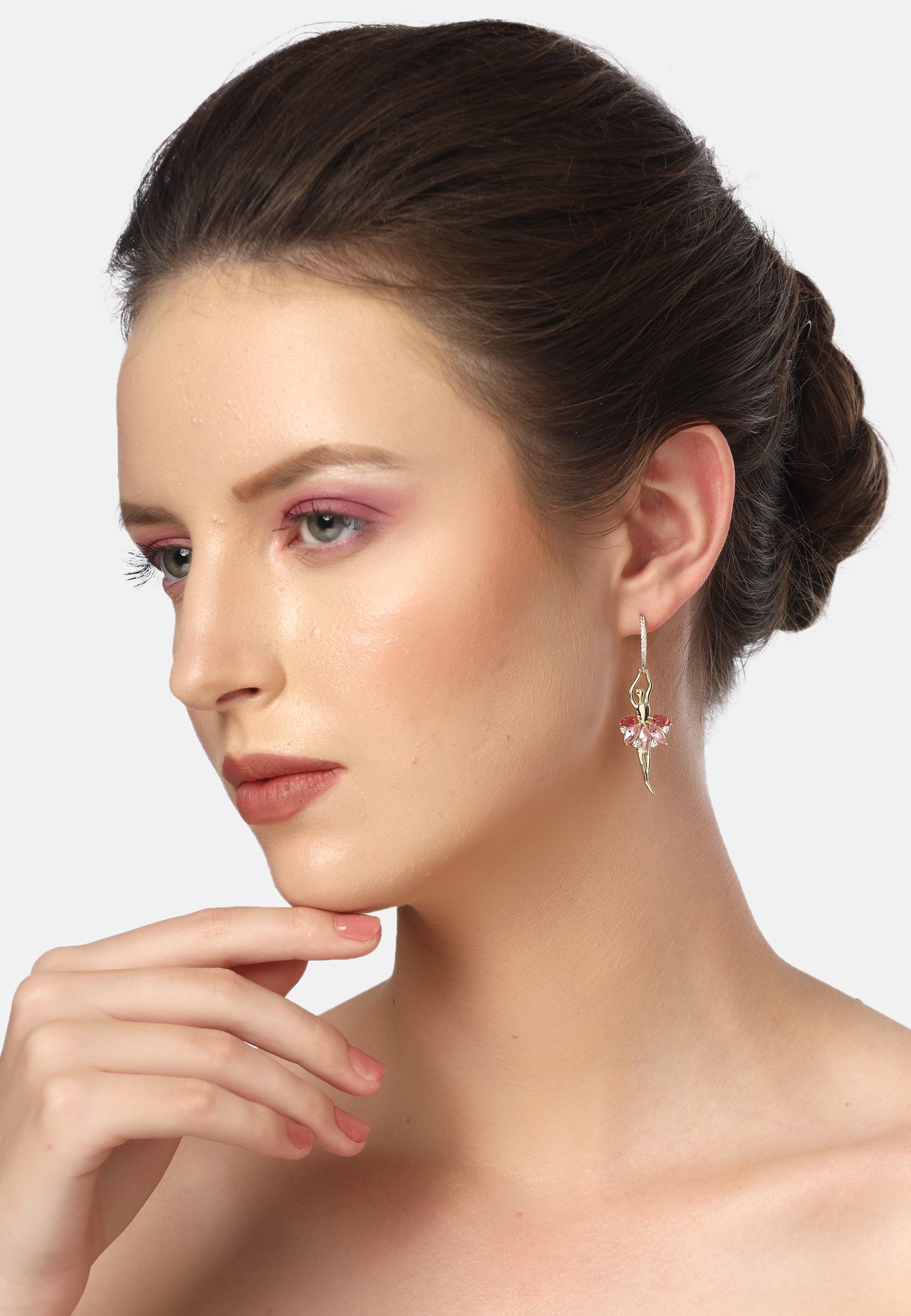 Diva Ballet Dancer Earrings