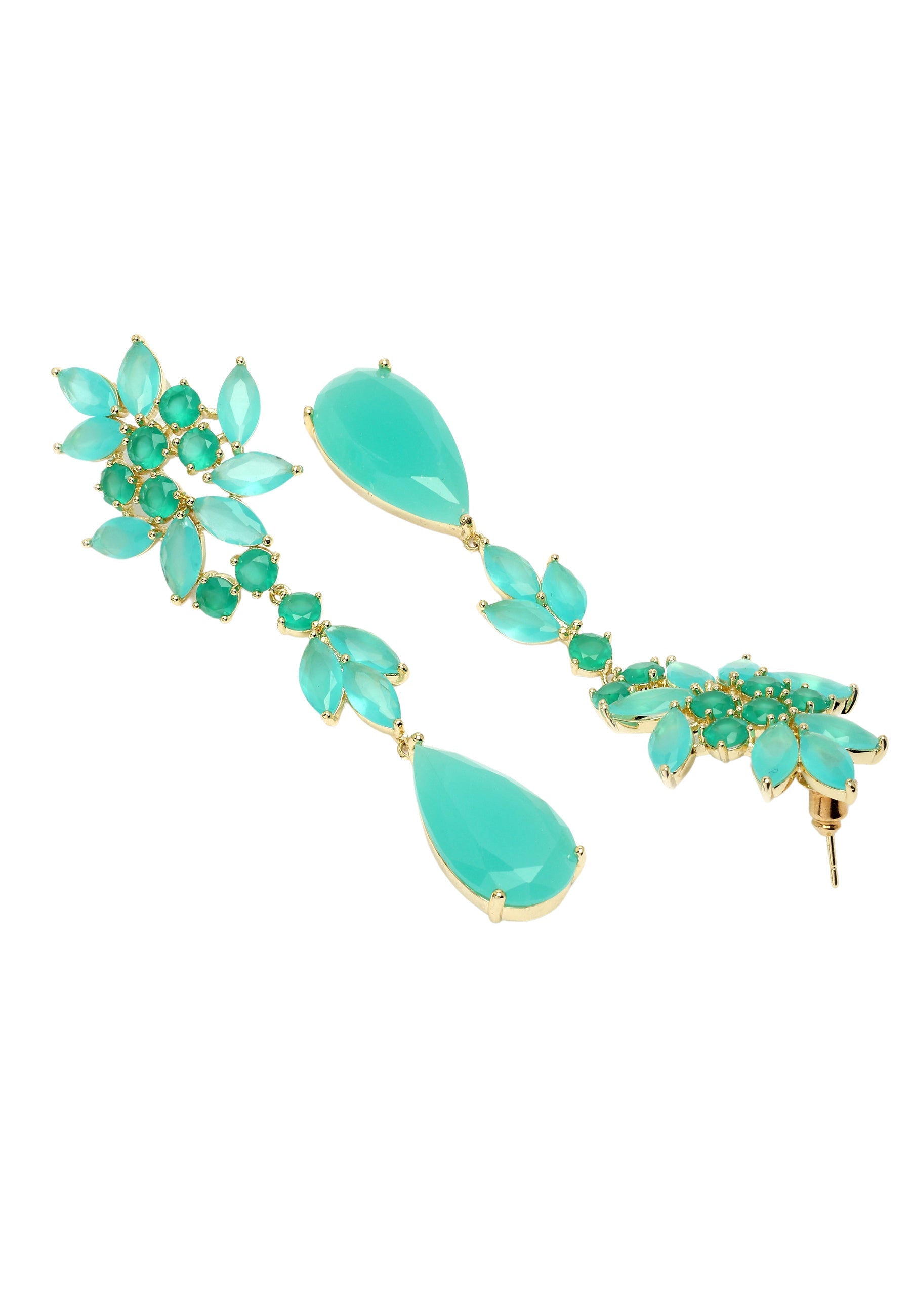 Diva Leaf Drop Earrings