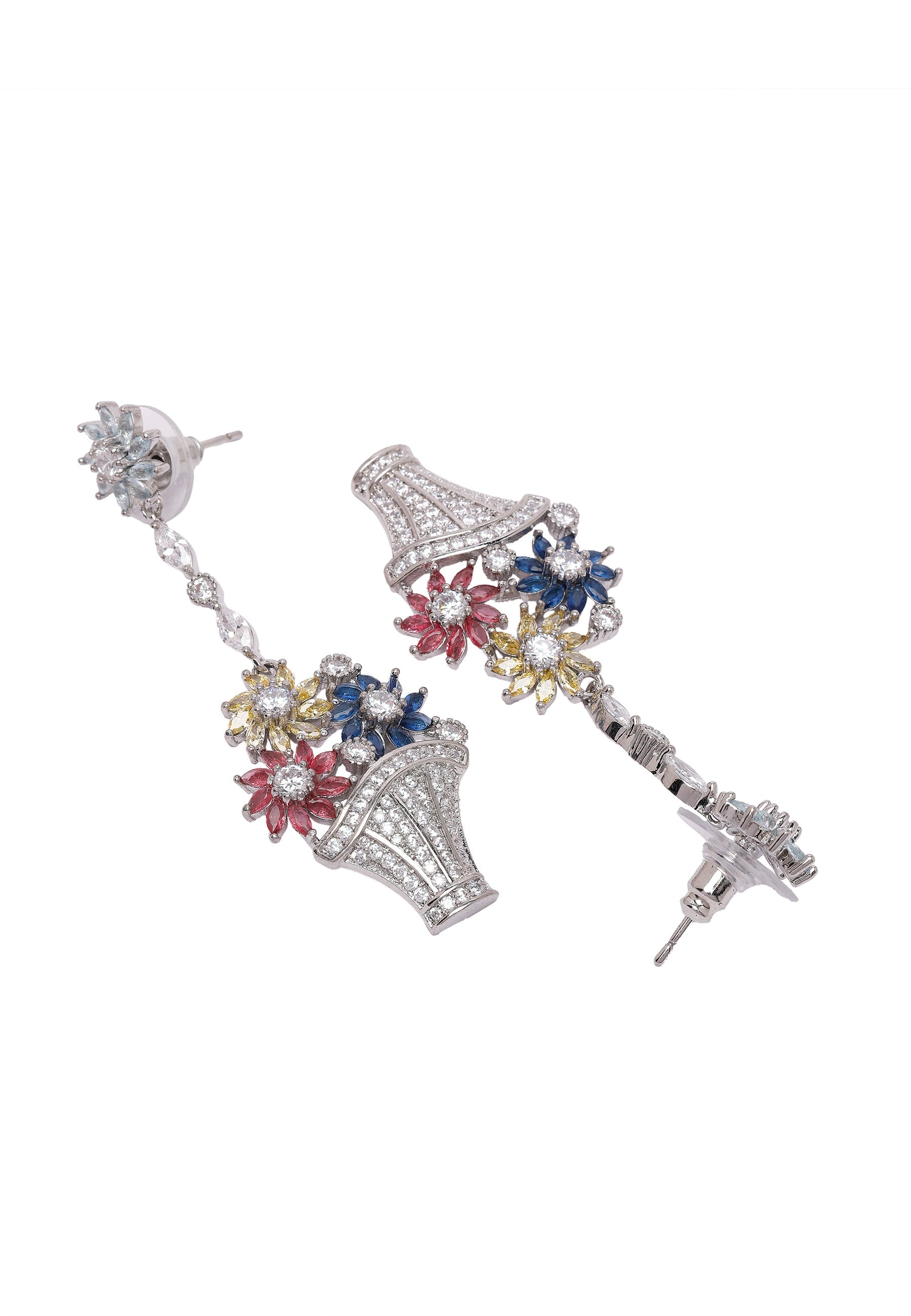 Diva Cute Bouquet Drop Earrings