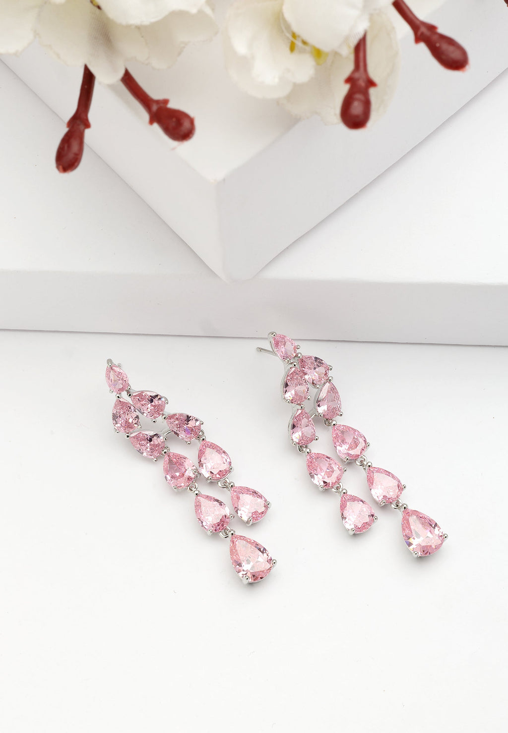 Diva Raindrop Dangle Earrings