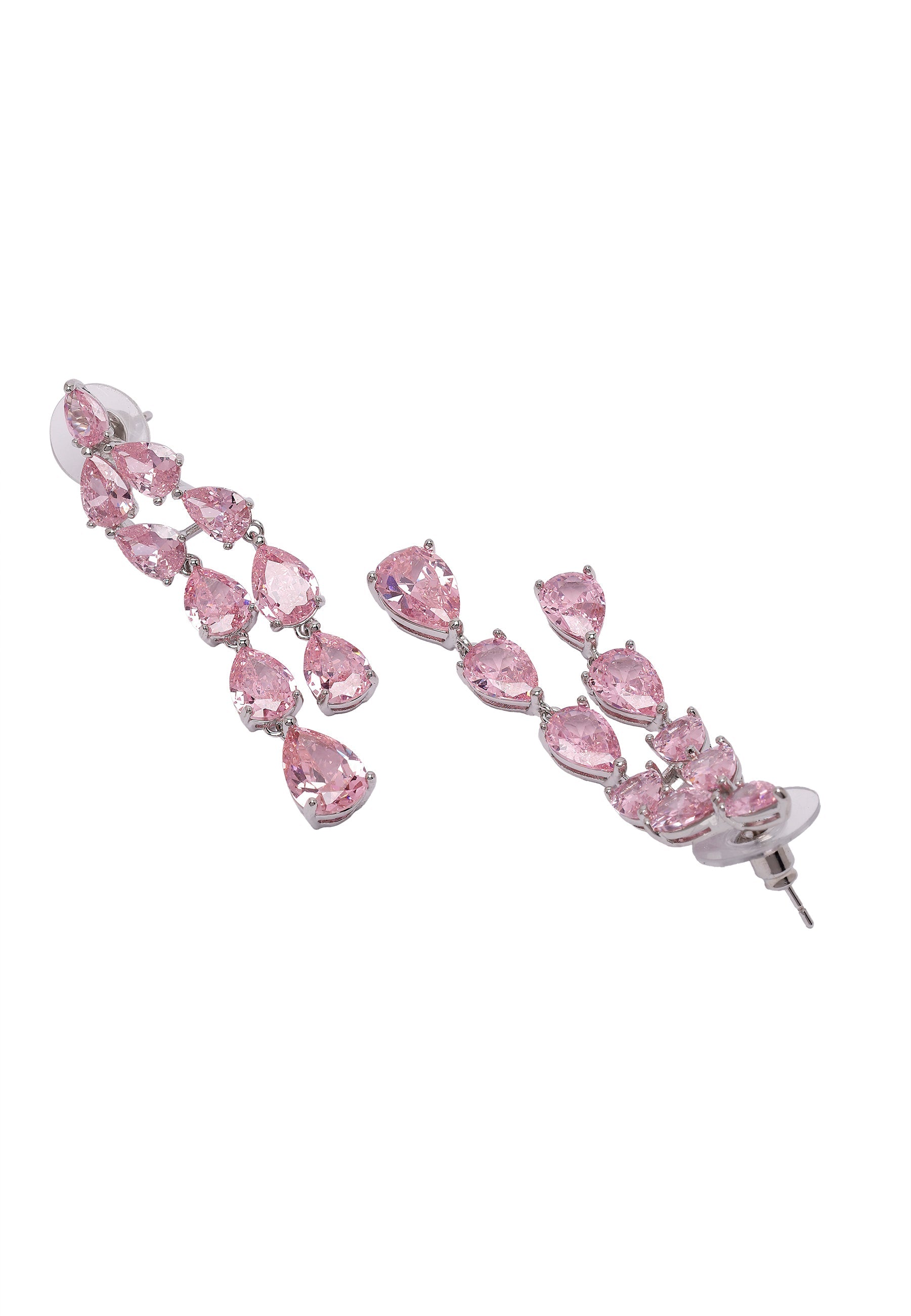 Boucles d'oreilles pendantes Diva Raindrop