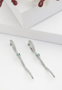 Diva Bold Snake Earrings