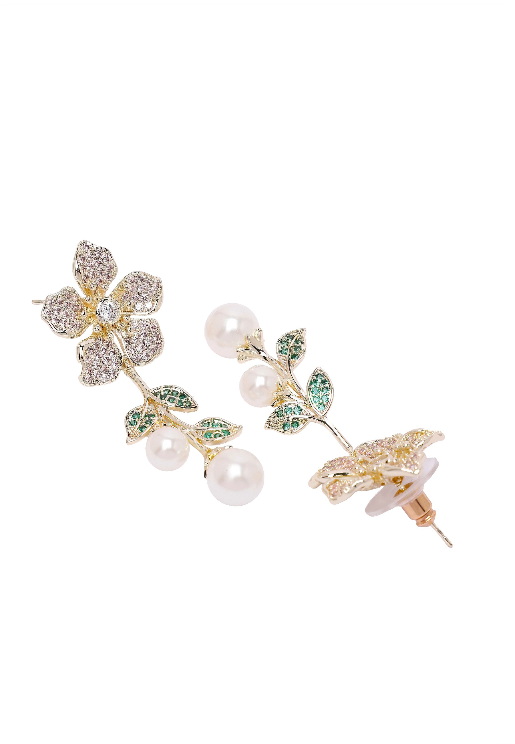 Diva Floral Drop Earrings