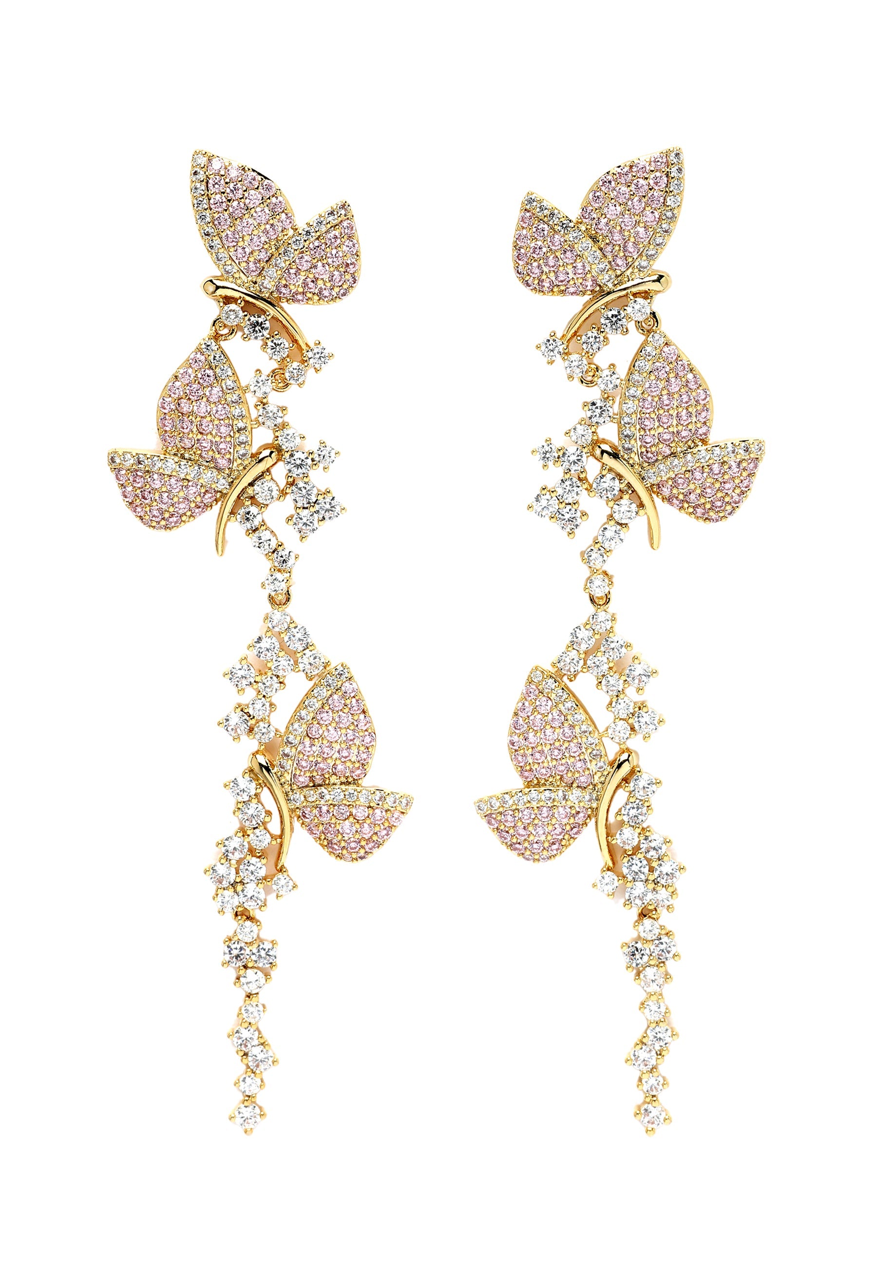 Diva Butterfly Dangle Earrings