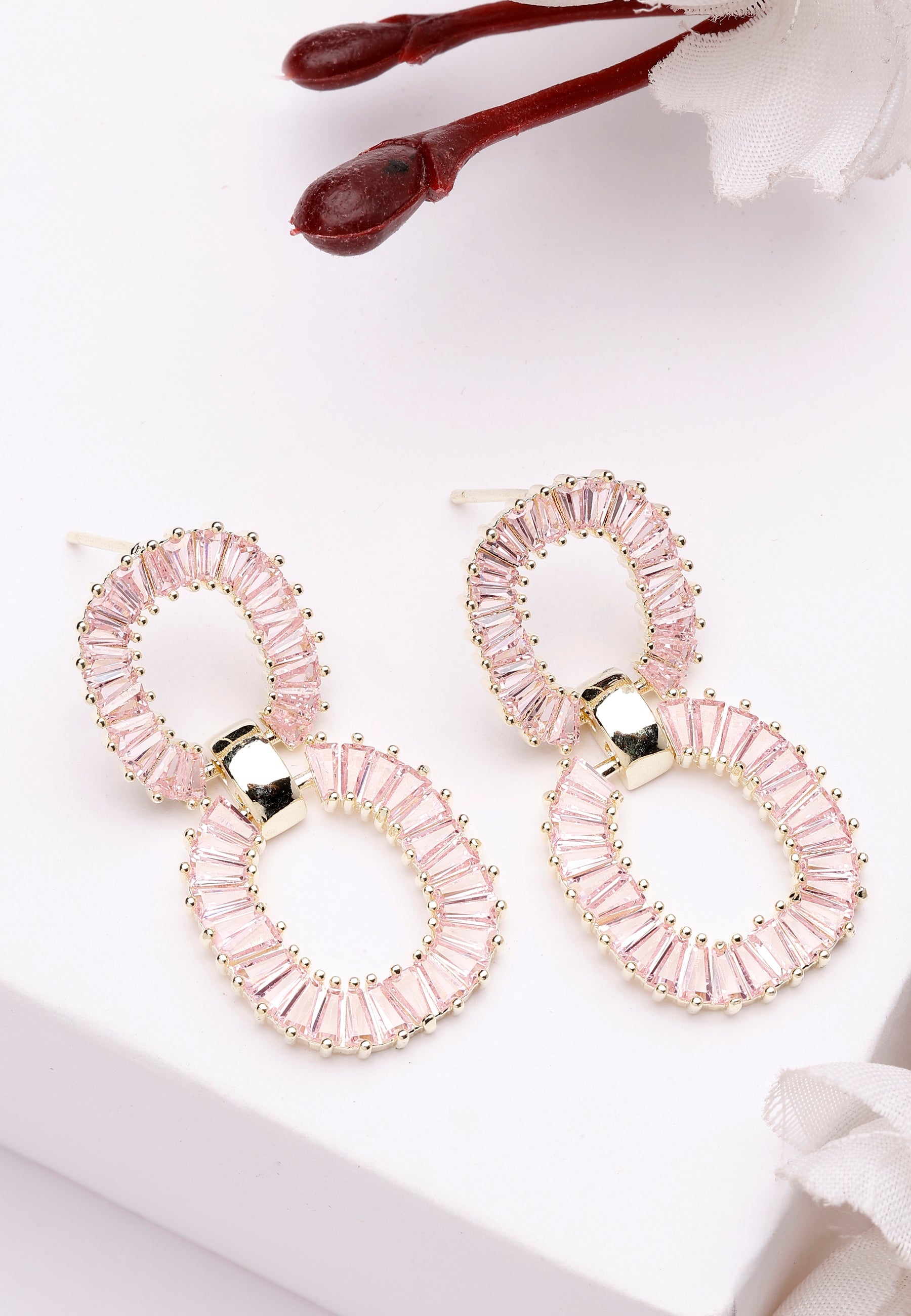 Diva Infinity Drop Earrings