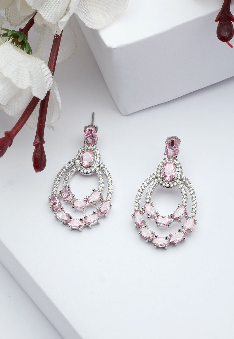 Diva Double Layered Danglers