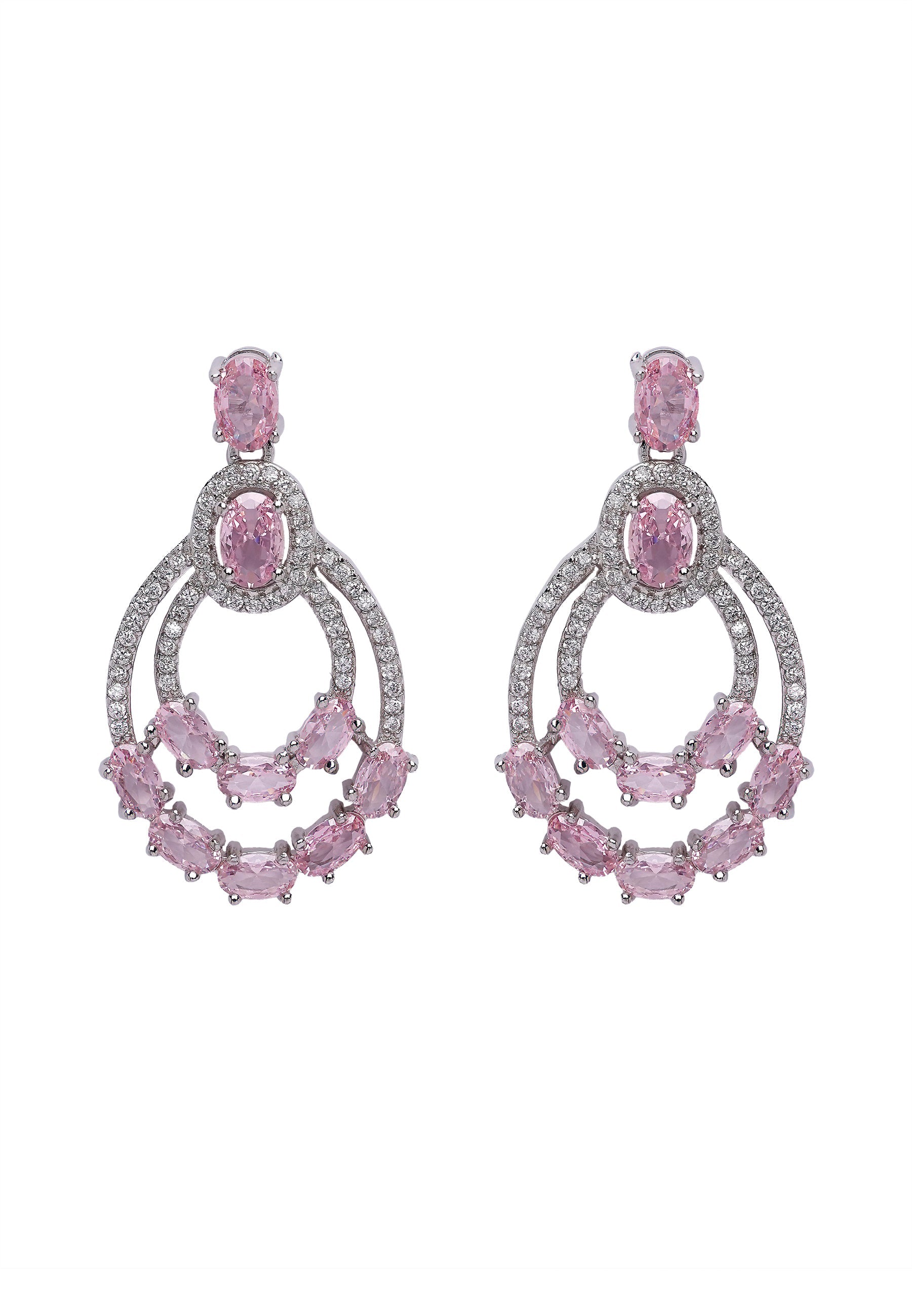 Diva Double Layered Danglers