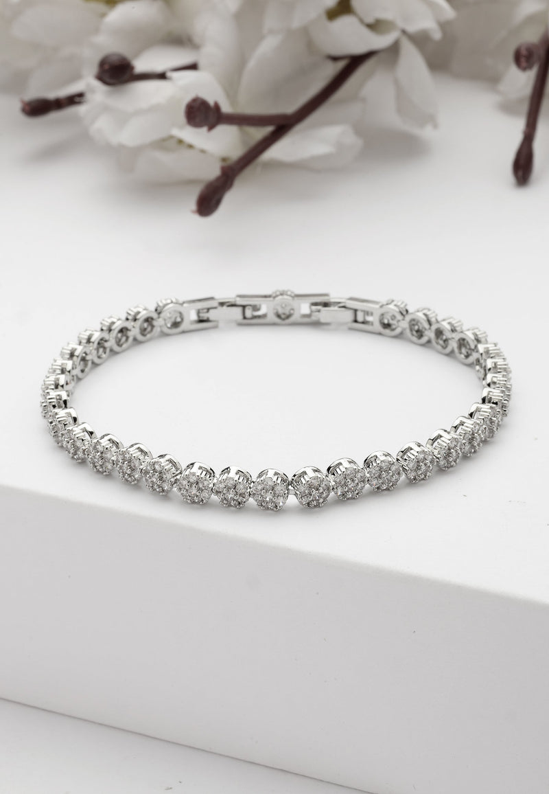 Diva Round Tennis Bracelet